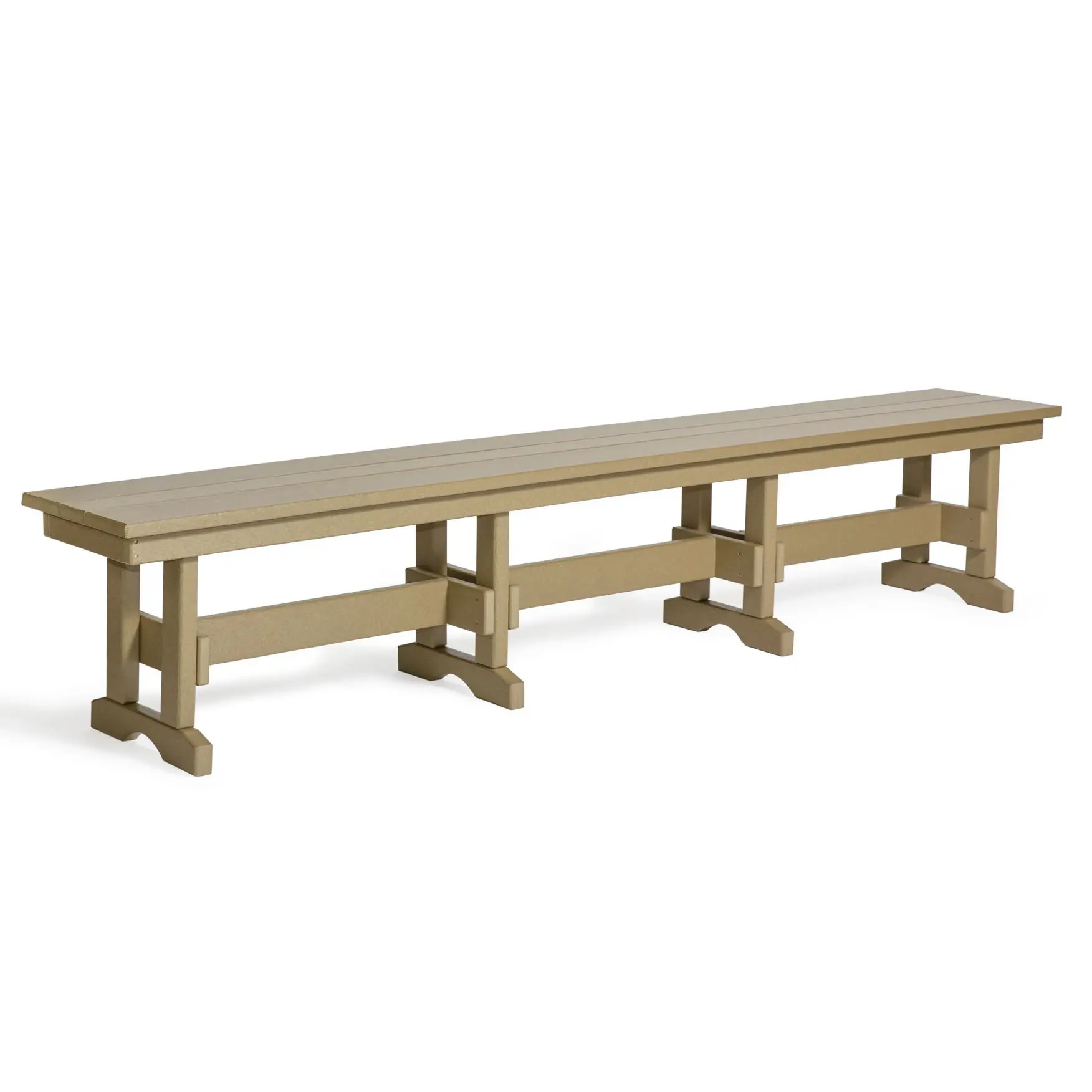 Amish Poly Dining Bench - Thumbnail 2