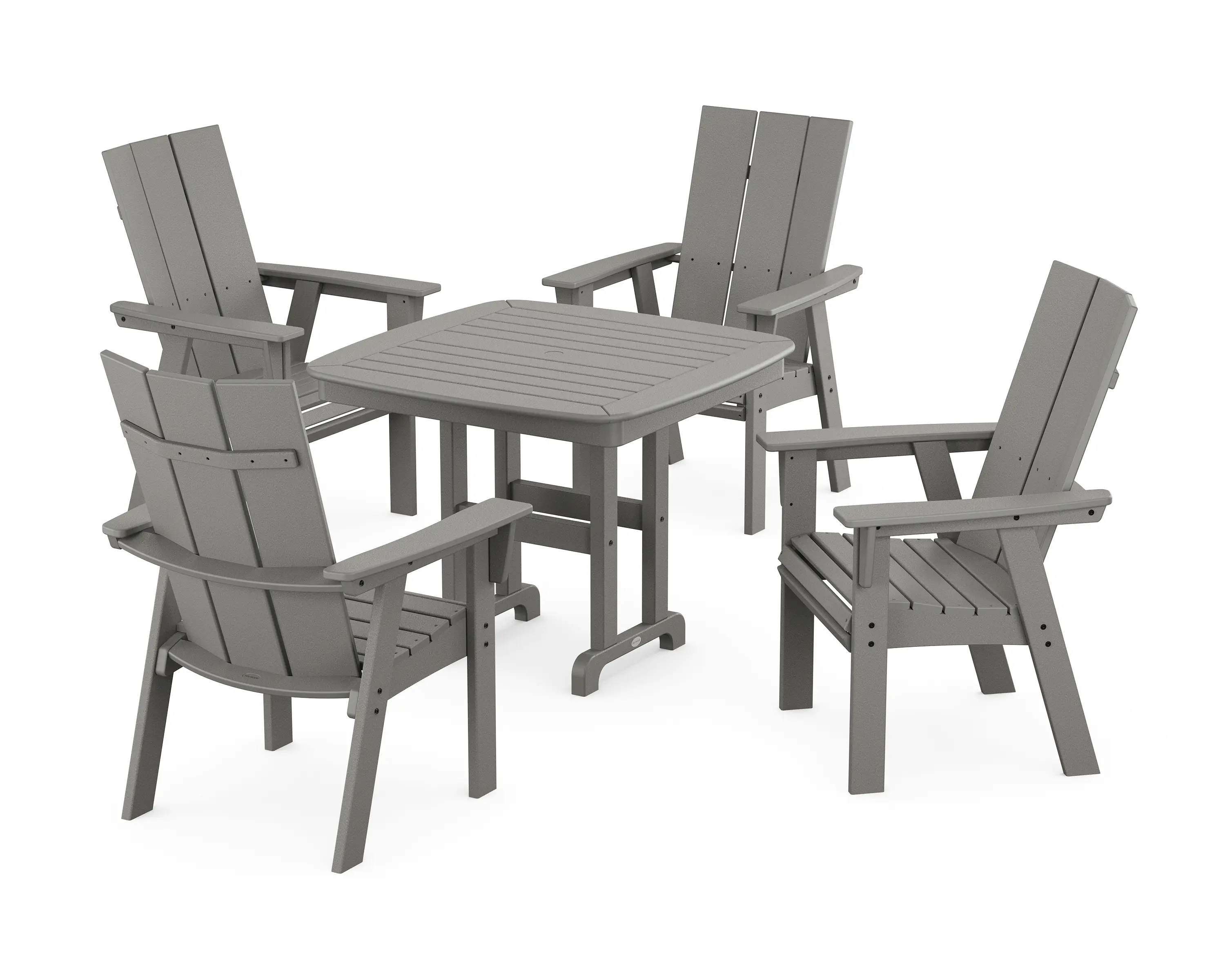 POLYWOOD Adirondack Dining Set - Thumbnail 4
