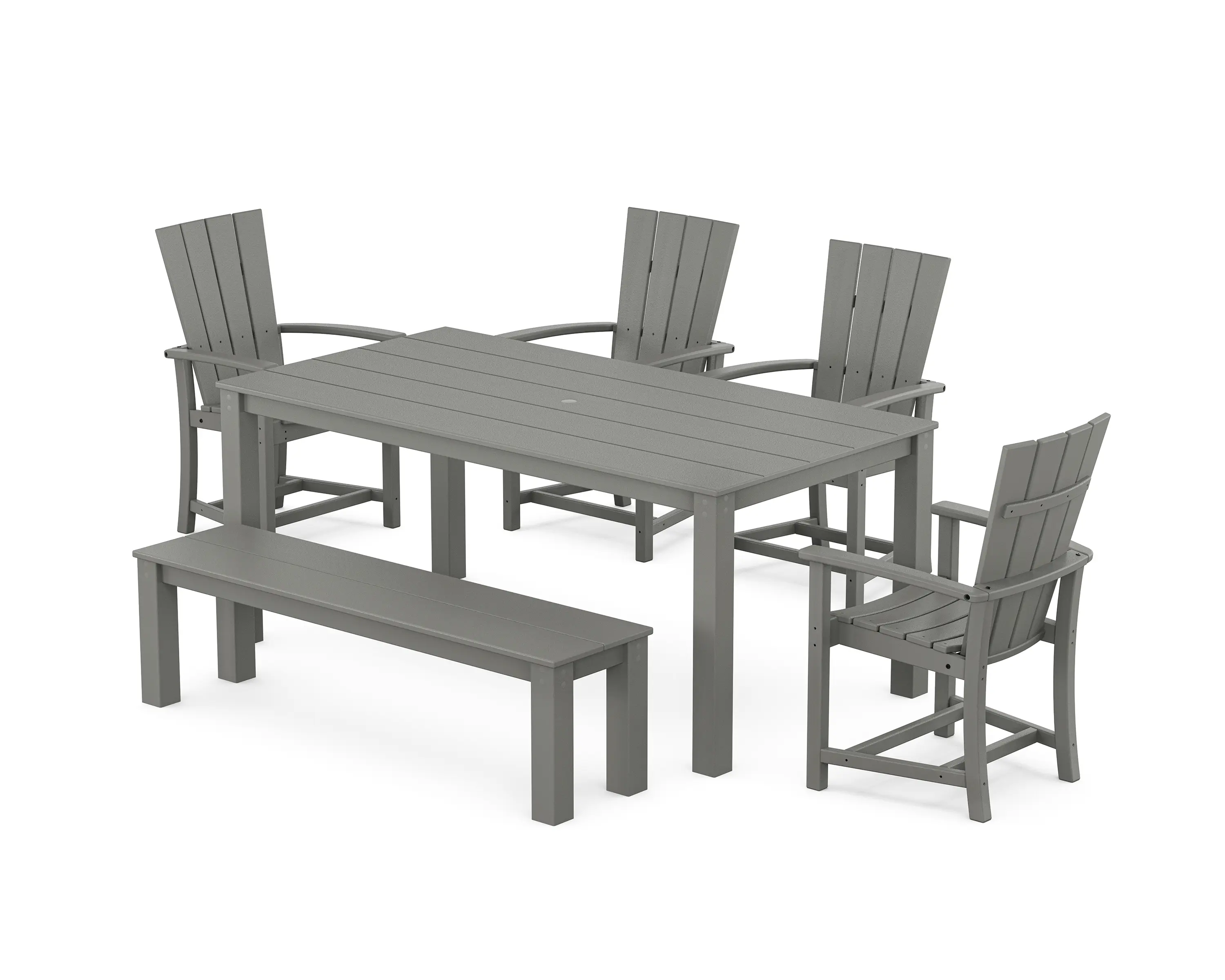 POLYWOOD Quattro Parsons Dining Set