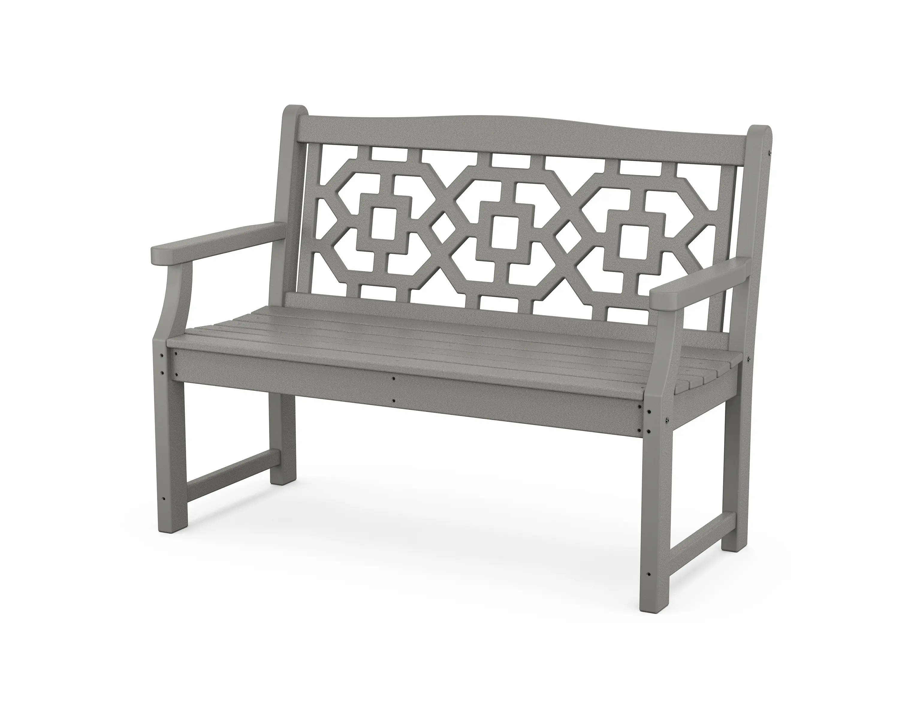 POLYWOOD Chinoiserie Garden Bench