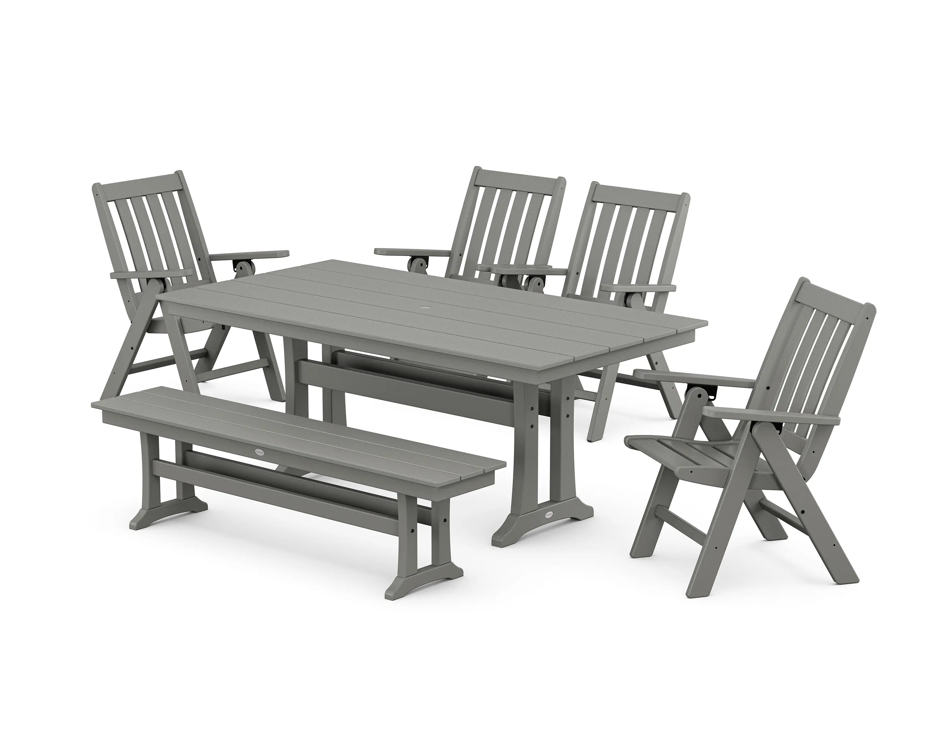 POLYWOOD Vineyard Dining Set - Thumbnail 2