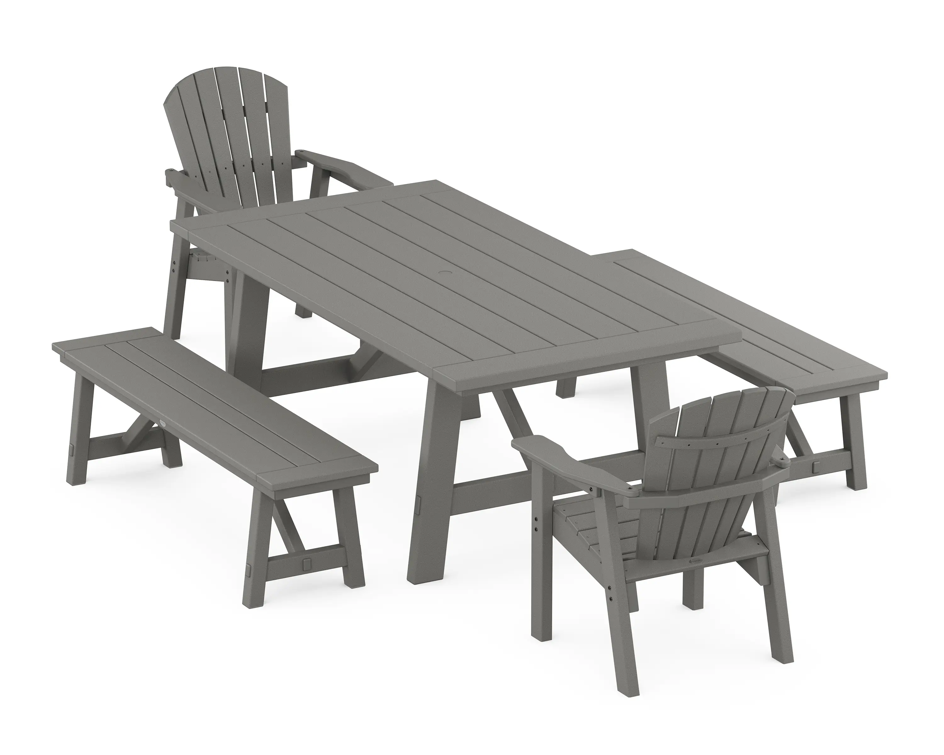POLYWOOD Seashell Dining Set