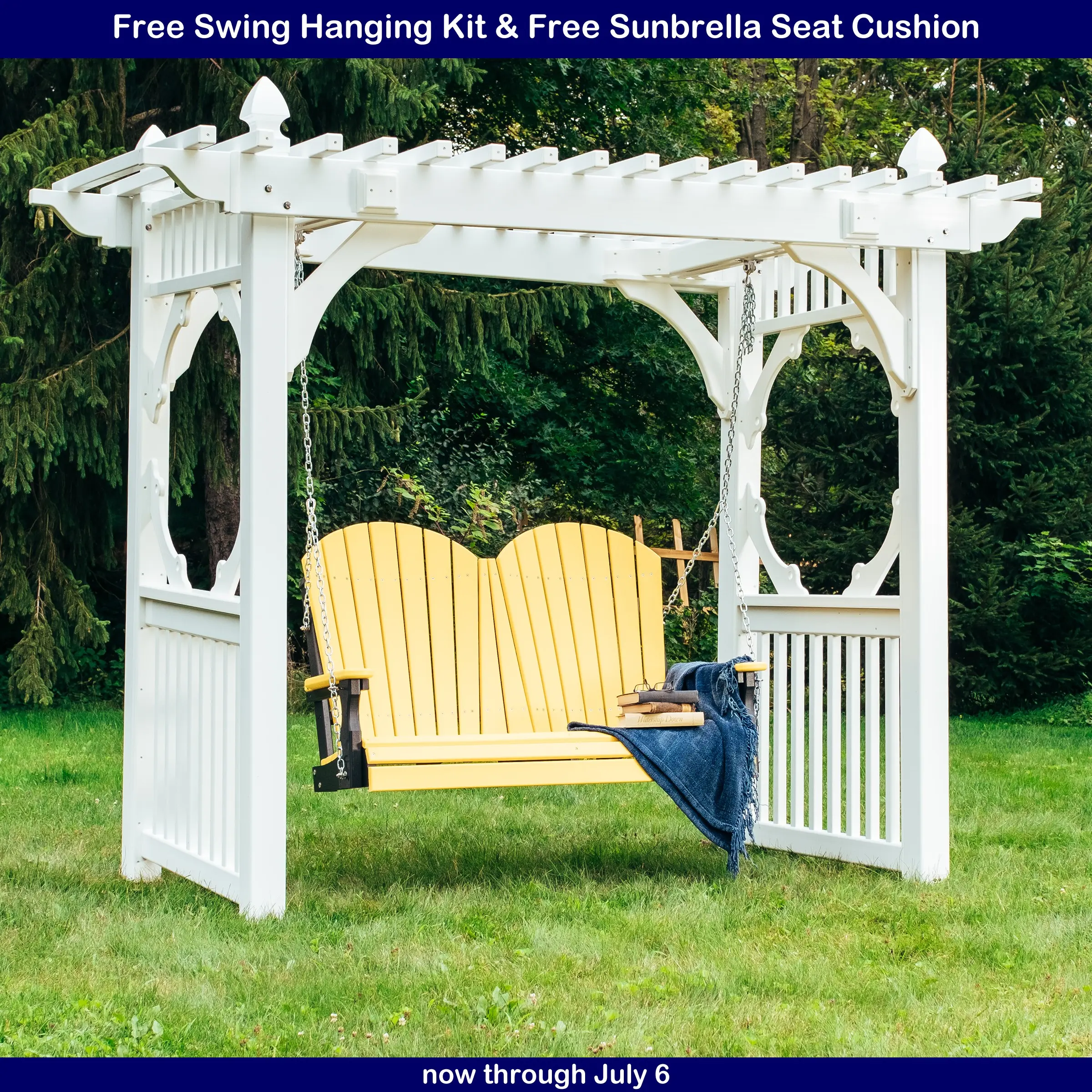 Luxcraft Adirondack Swing Set - Thumbnail 3