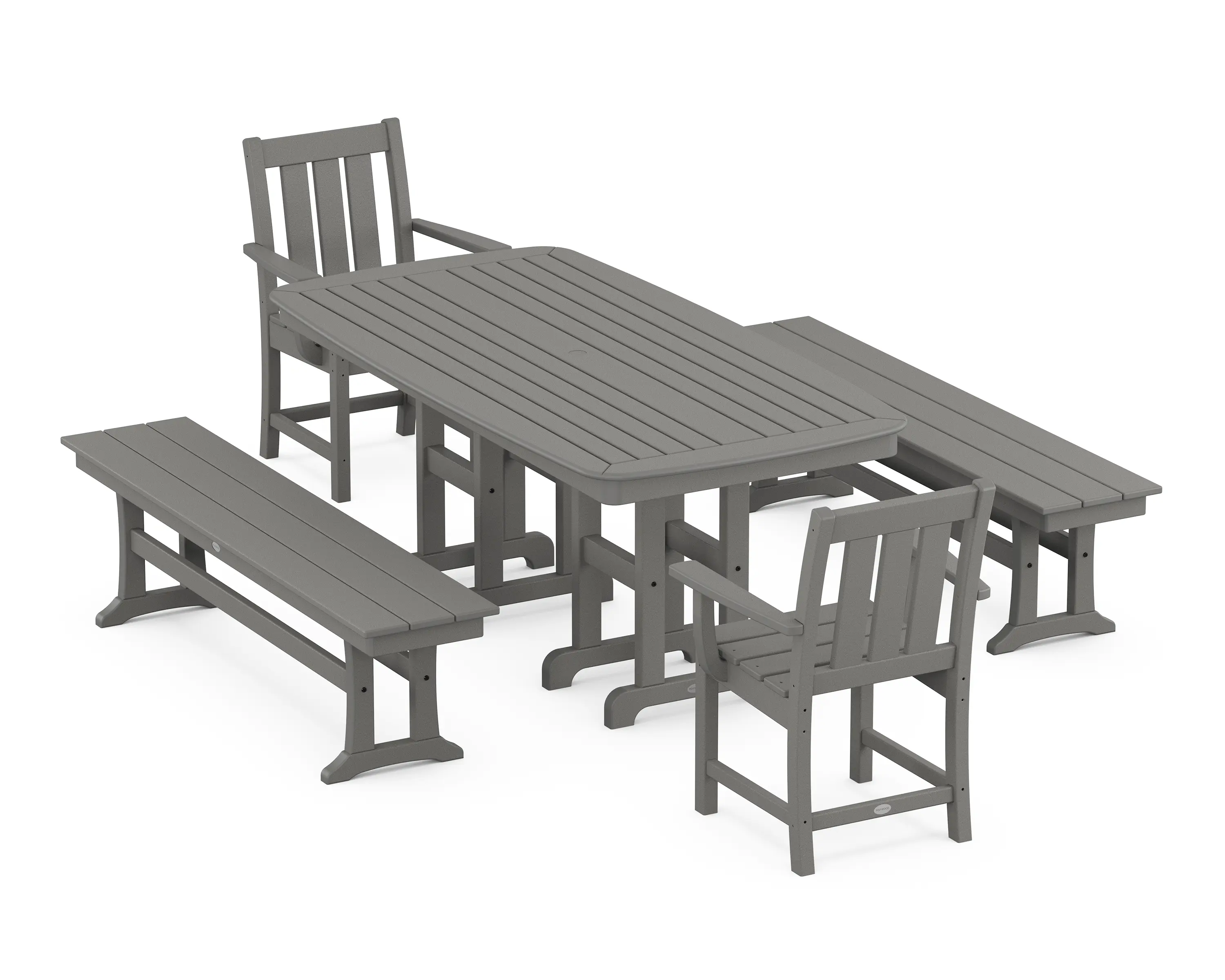 POLYWOOD Oxford Dining Set - Thumbnail 2