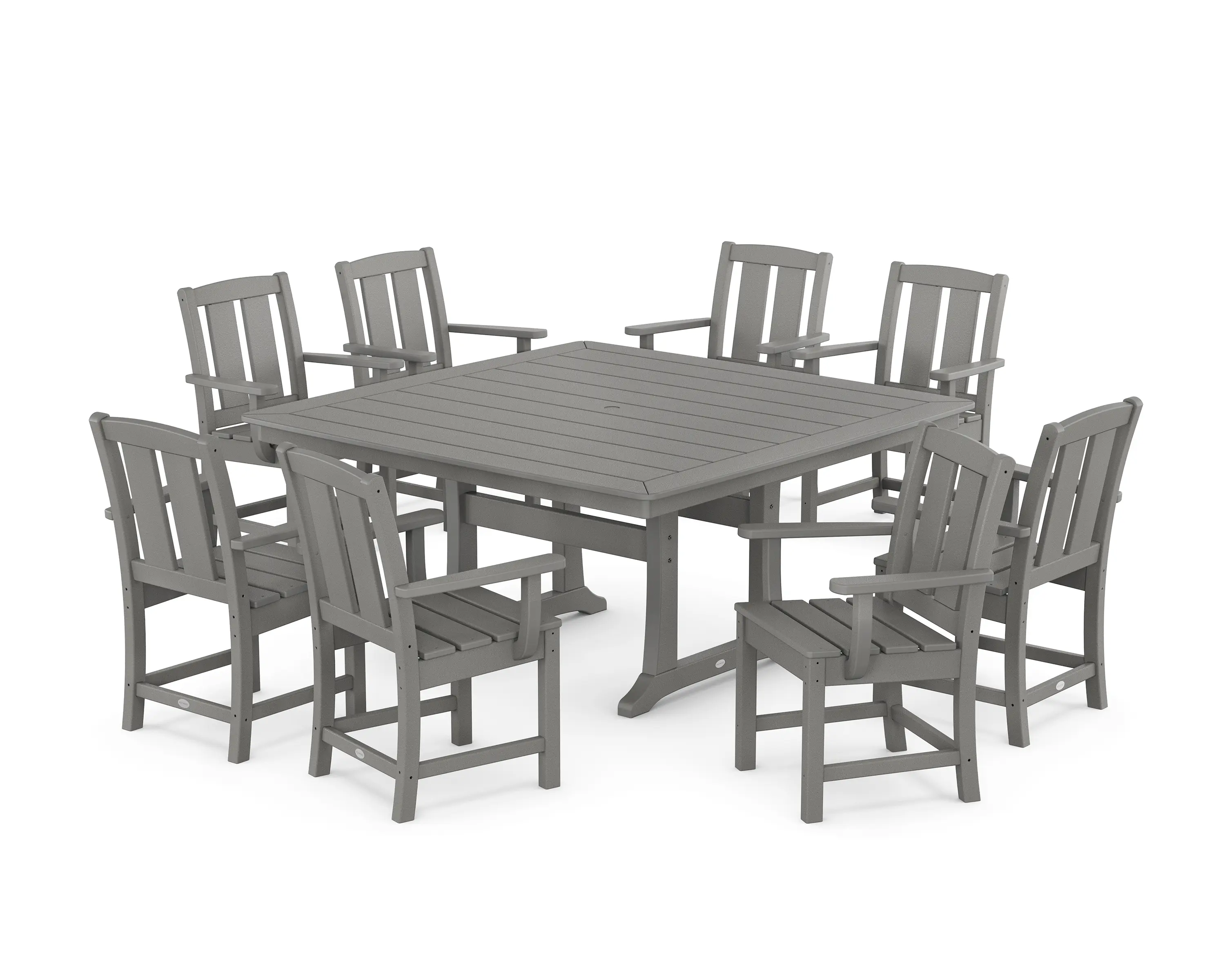 POLYWOOD Mission Dining Set - Thumbnail 4