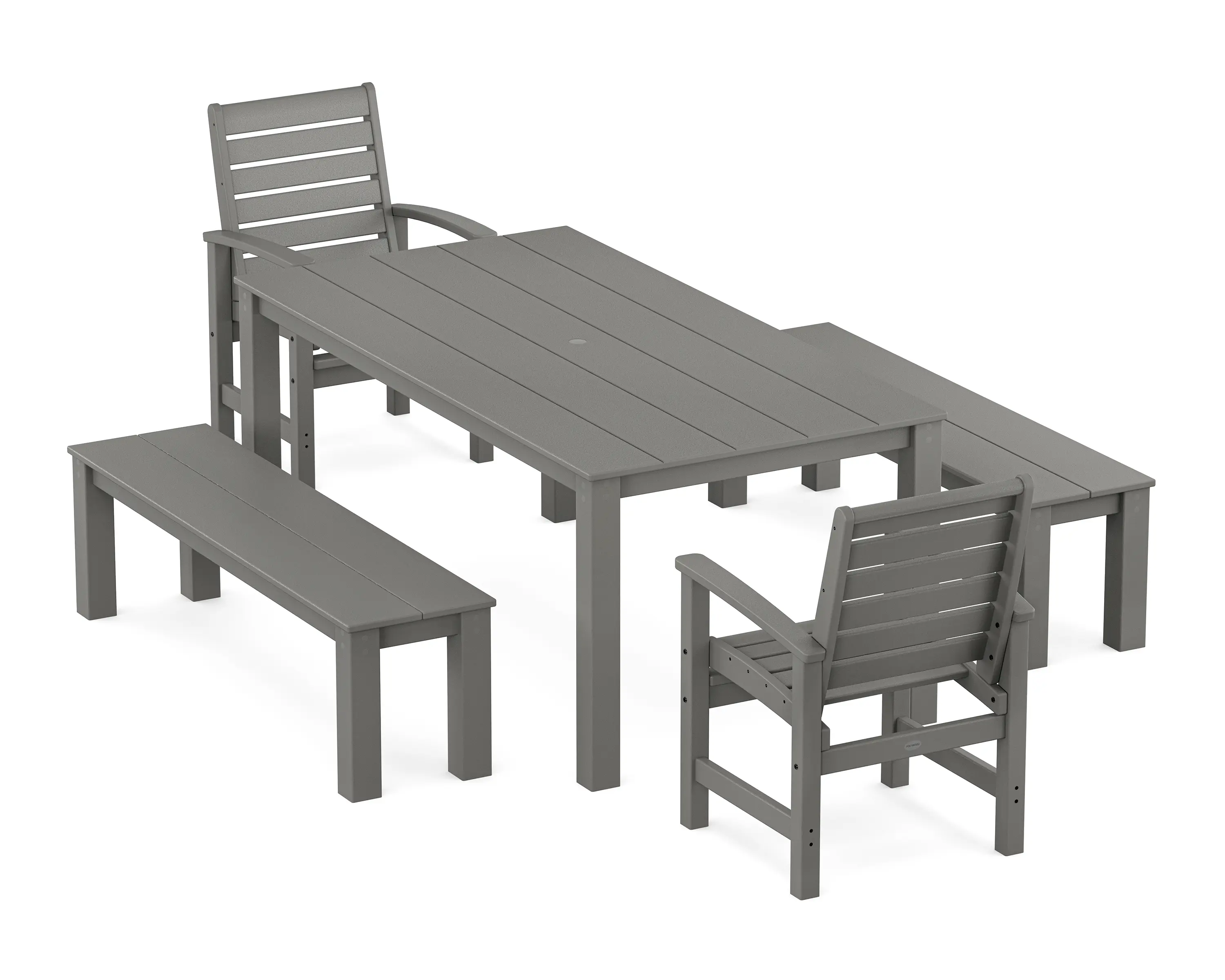 POLYWOOD Signature Farmhouse Dining Set