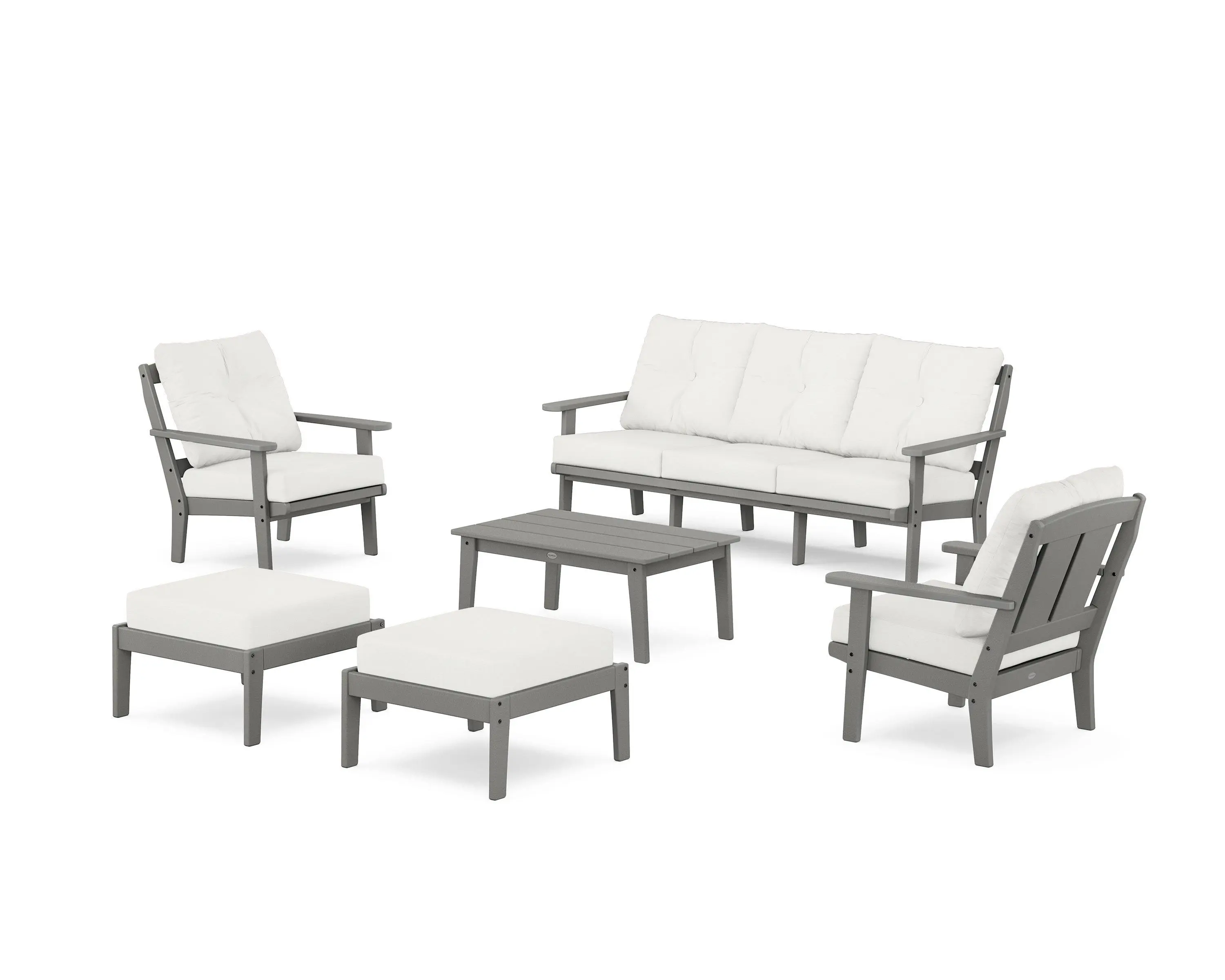 POLYWOOD Mission Lounge Sofa - Thumbnail 2