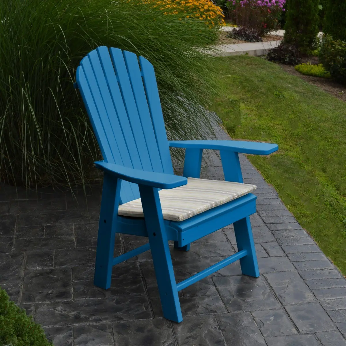 A&L Furniture Poly Upright Adirondack Chair - Thumbnail 2