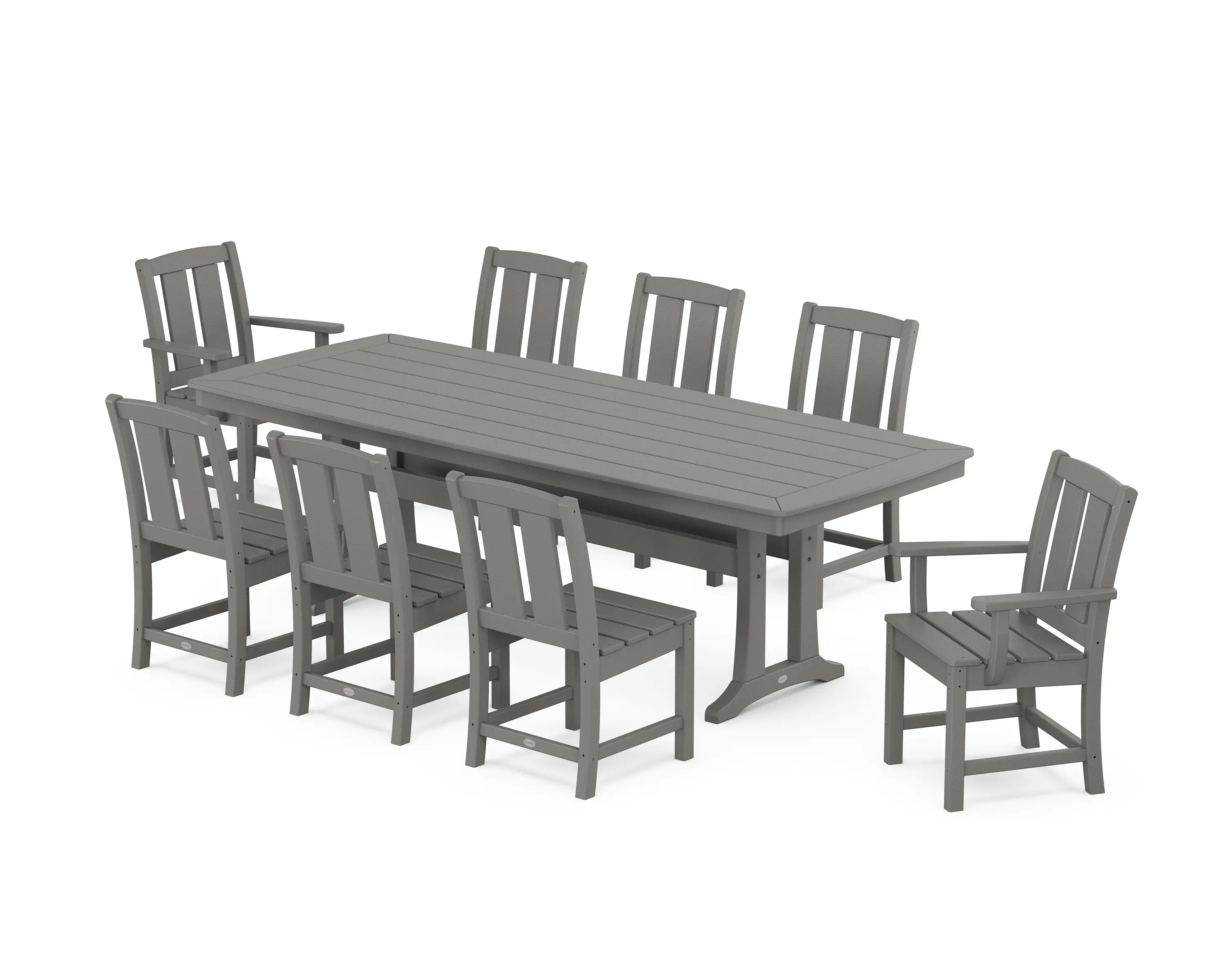 POLYWOOD Mission Dining Set - Thumbnail 2