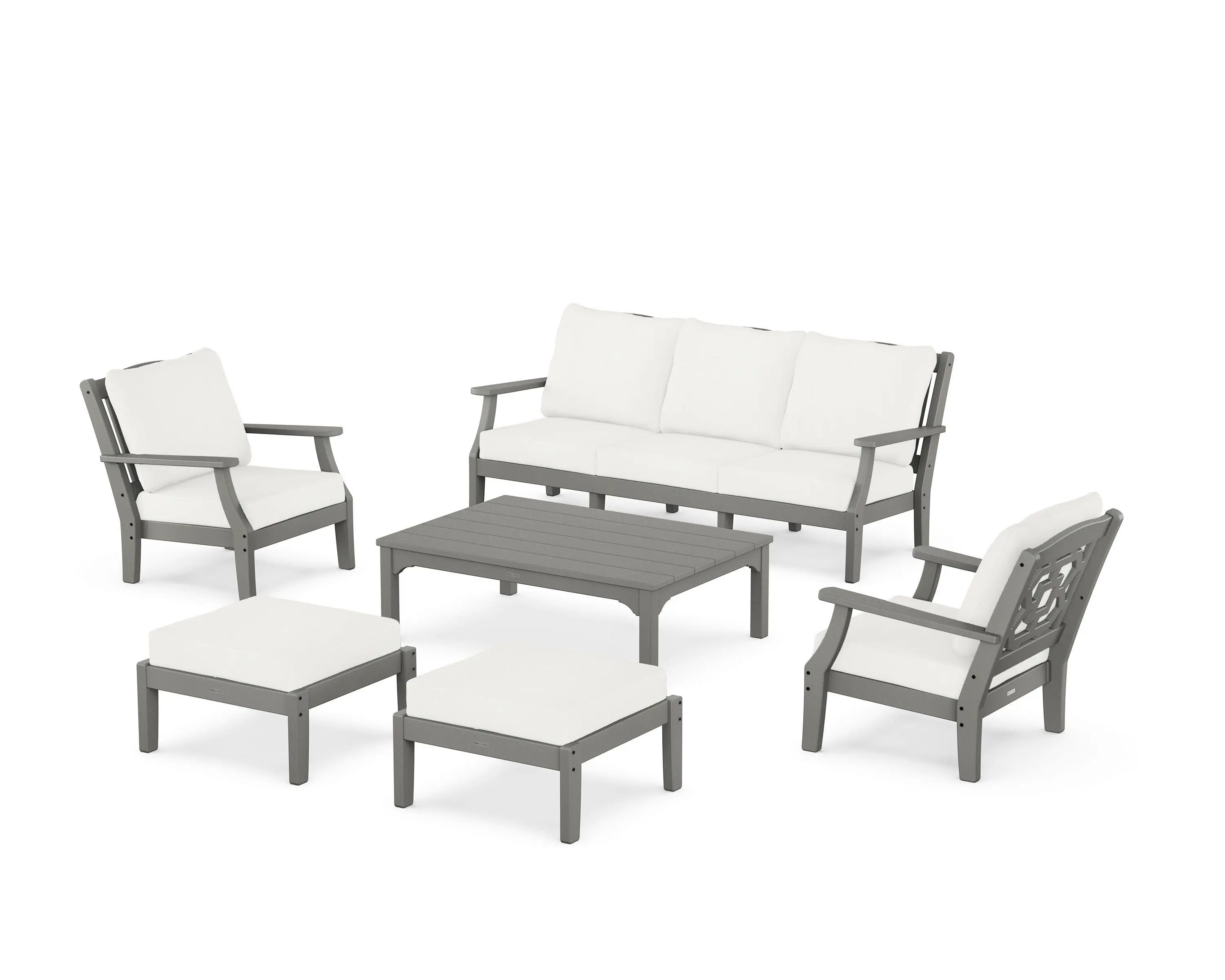 POLYWOOD Chinoiserie Lounge Sofa