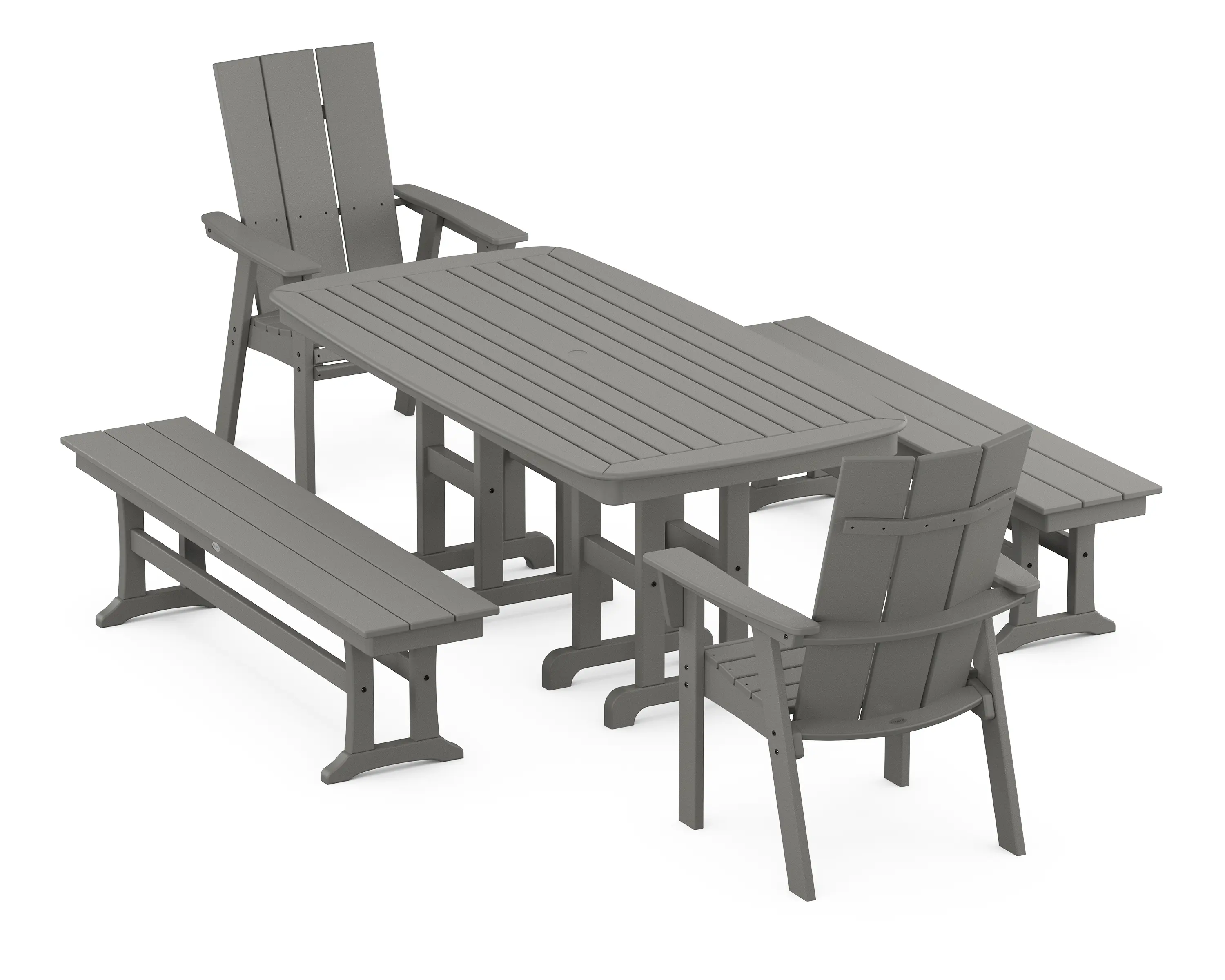 POLYWOOD Adirondack Dining Set - Thumbnail 5