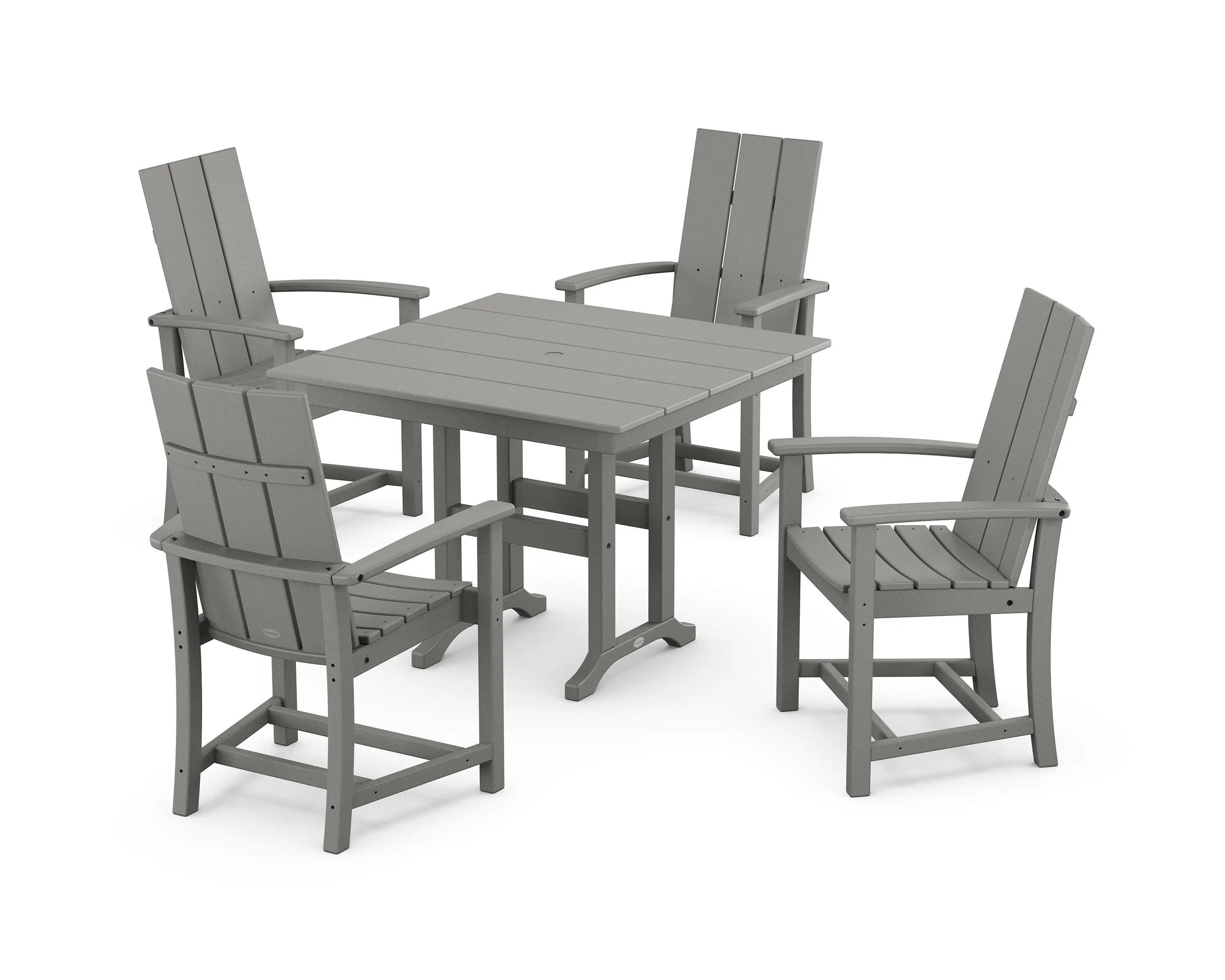 POLYWOOD Adirondack Dining Set - Thumbnail 3