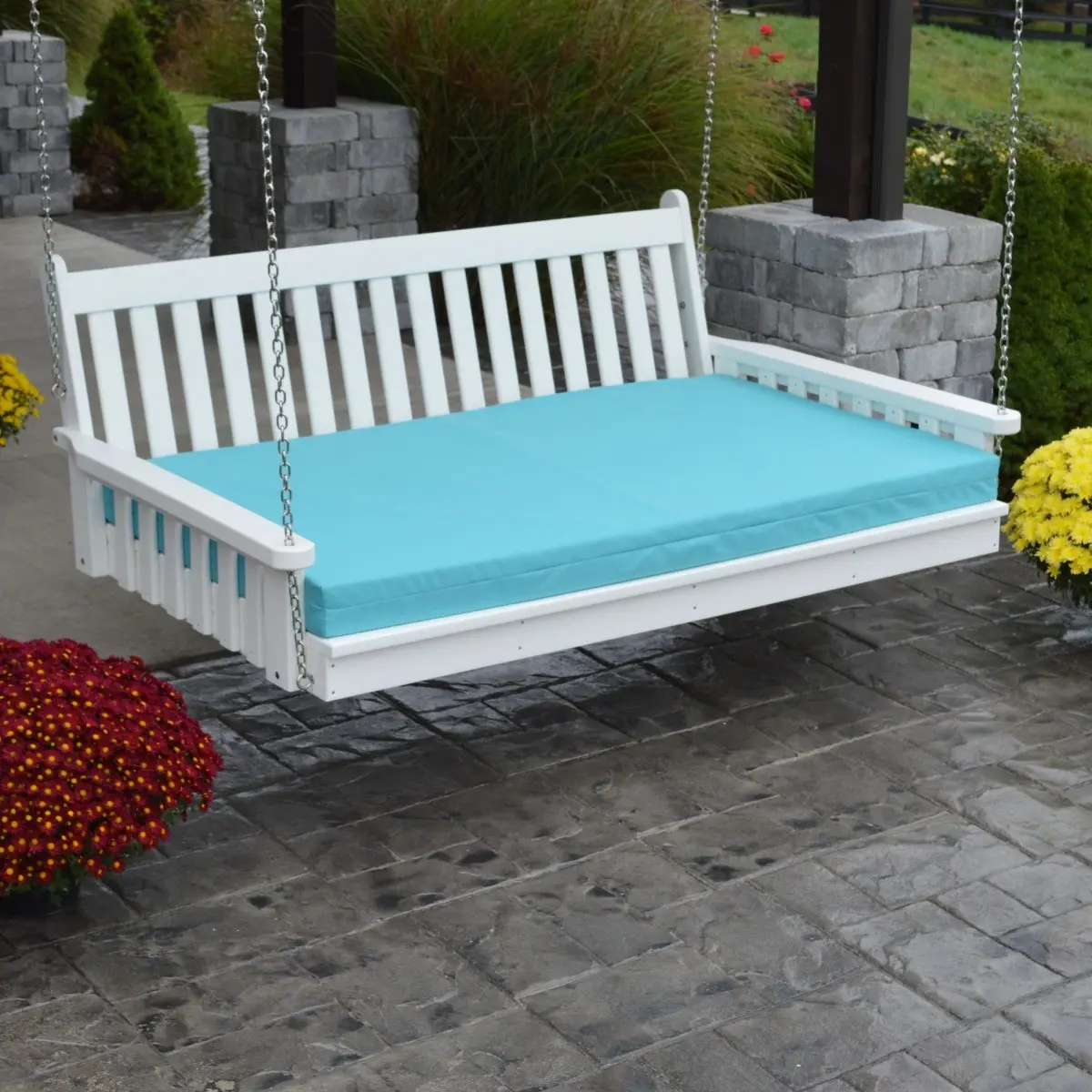 A&L Furniture English Swing Bed - Thumbnail 5