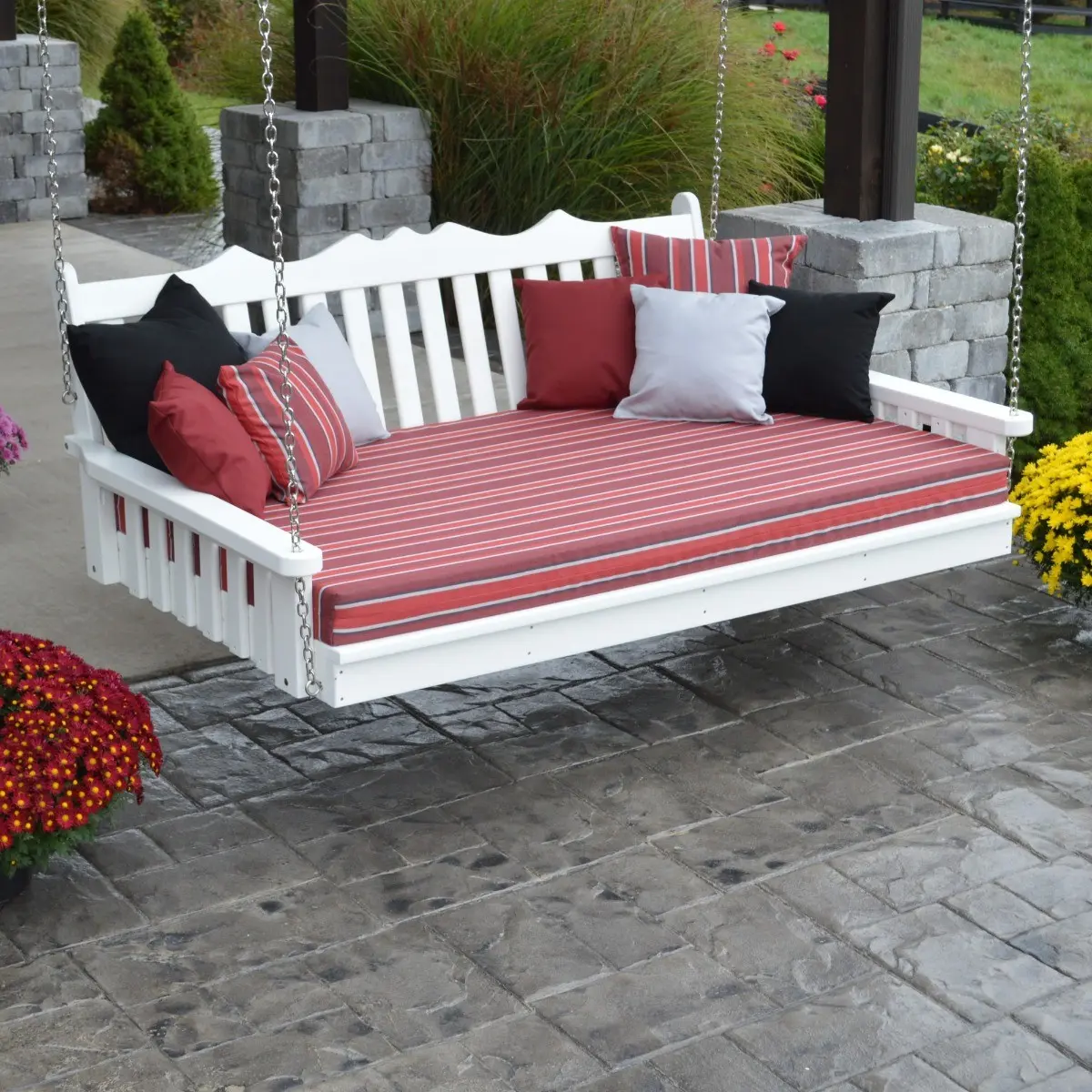 A&L Furniture Royal English Swing Chair - Thumbnail 2