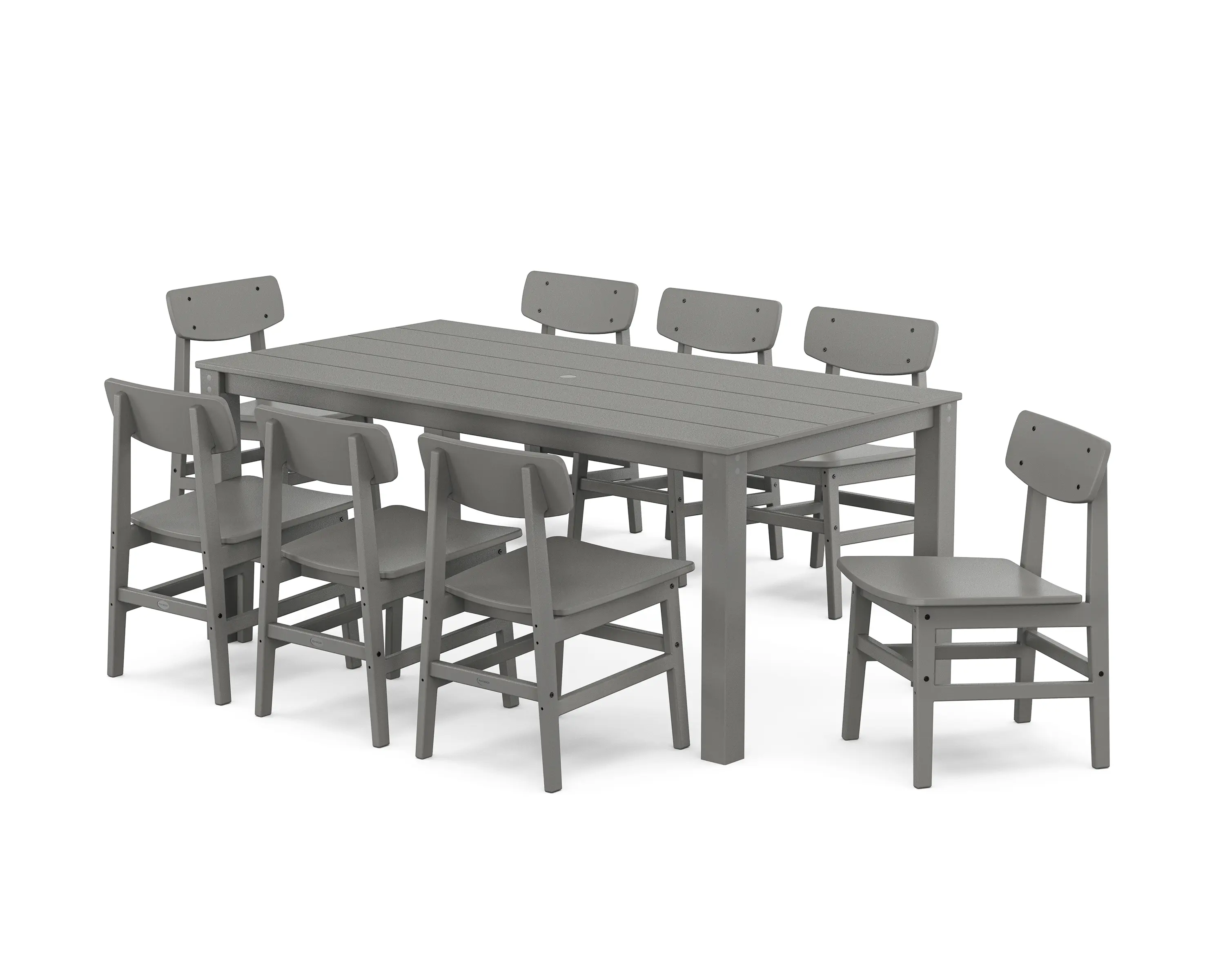 POLYWOOD Modern Studio Dining Set - Thumbnail 5