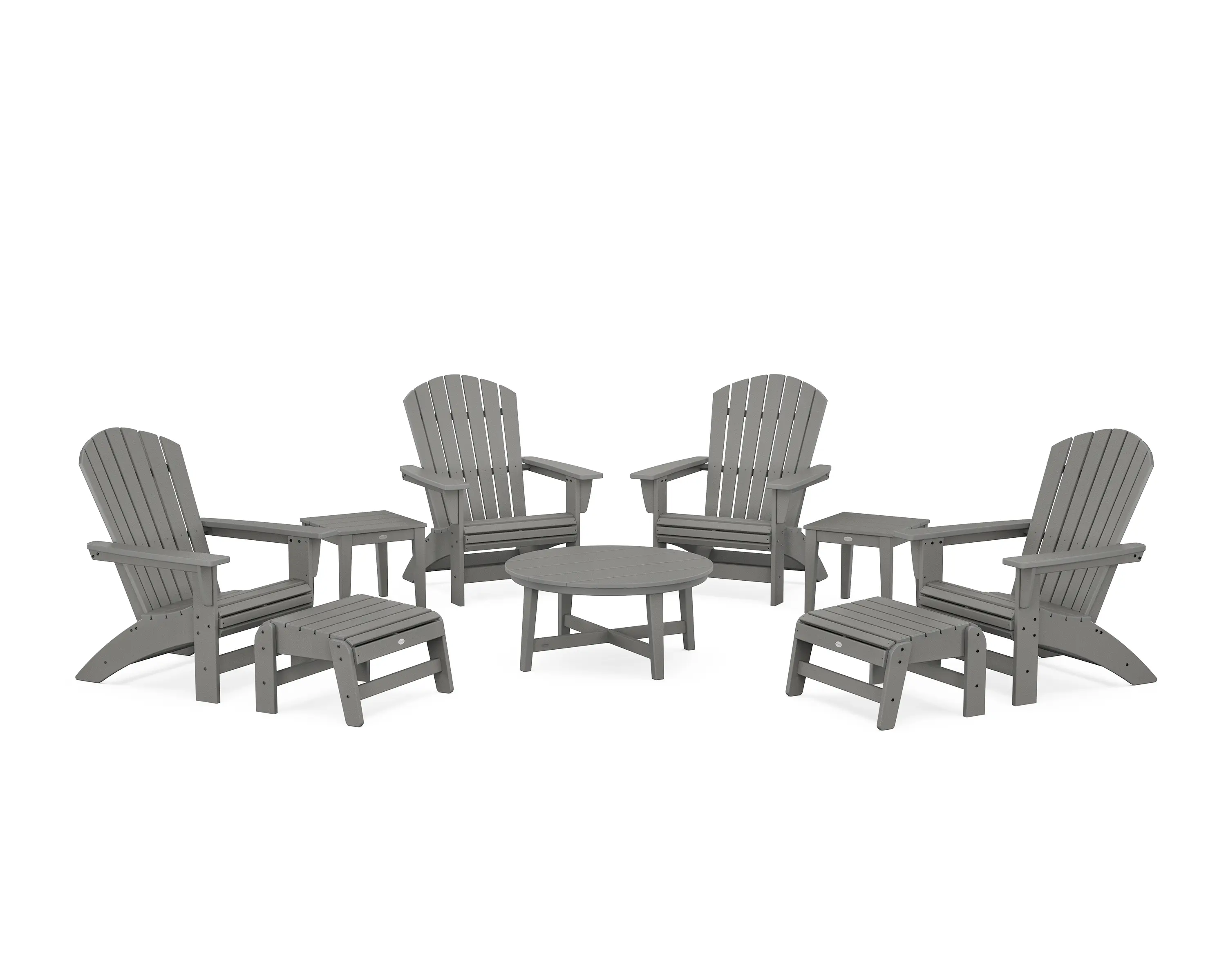 POLYWOOD Nautical Grand Upright Adirondack - Thumbnail 2
