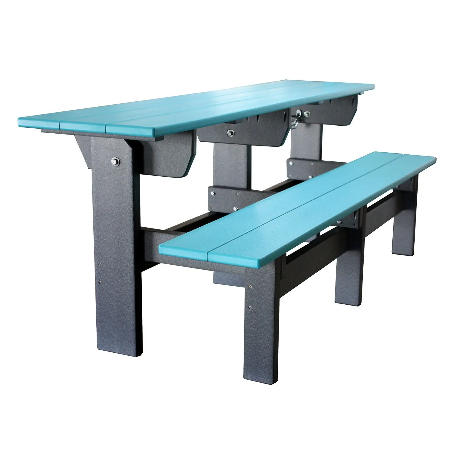 Amish Poly Park Bench/Table Set