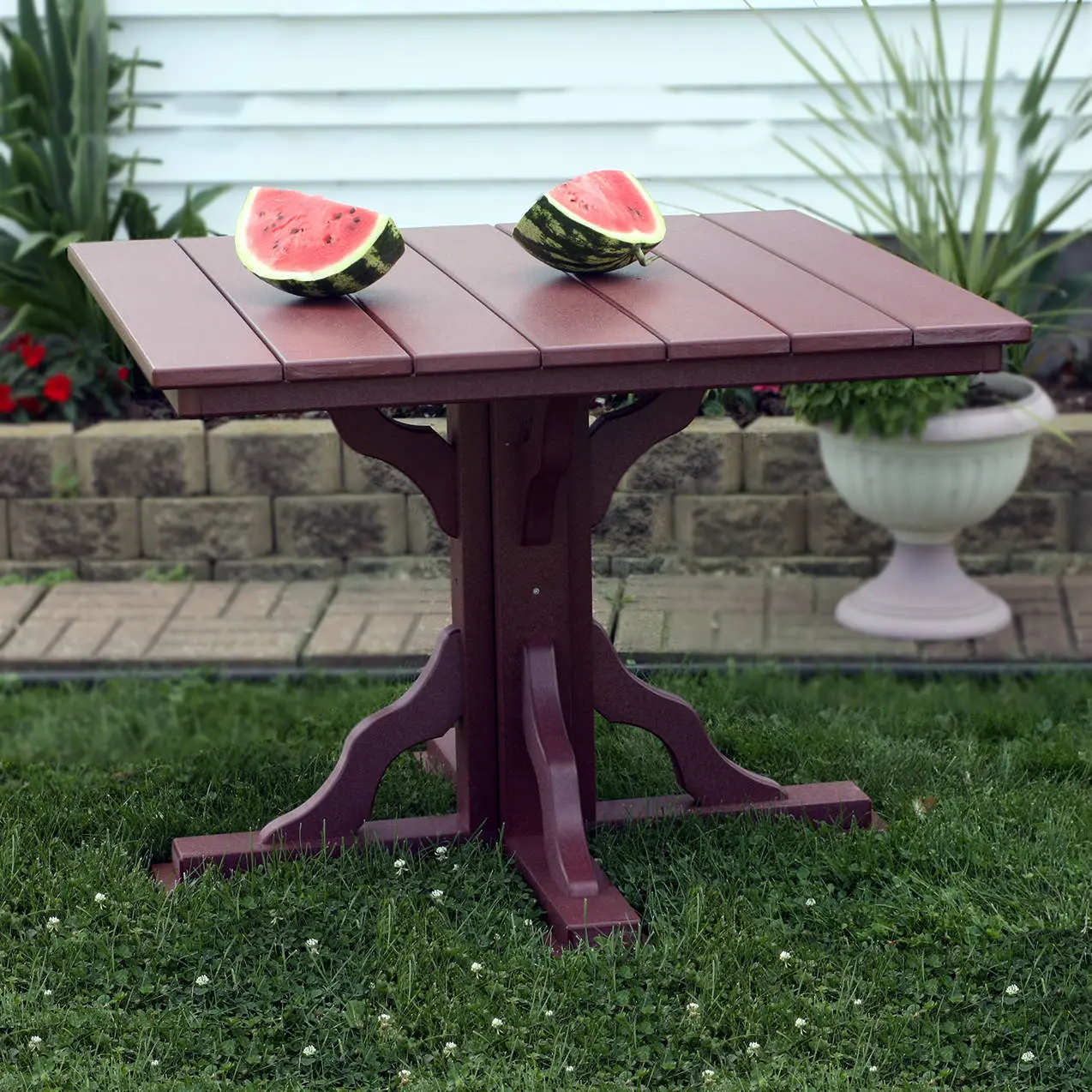 Amish Poly Dining Table - Thumbnail 2
