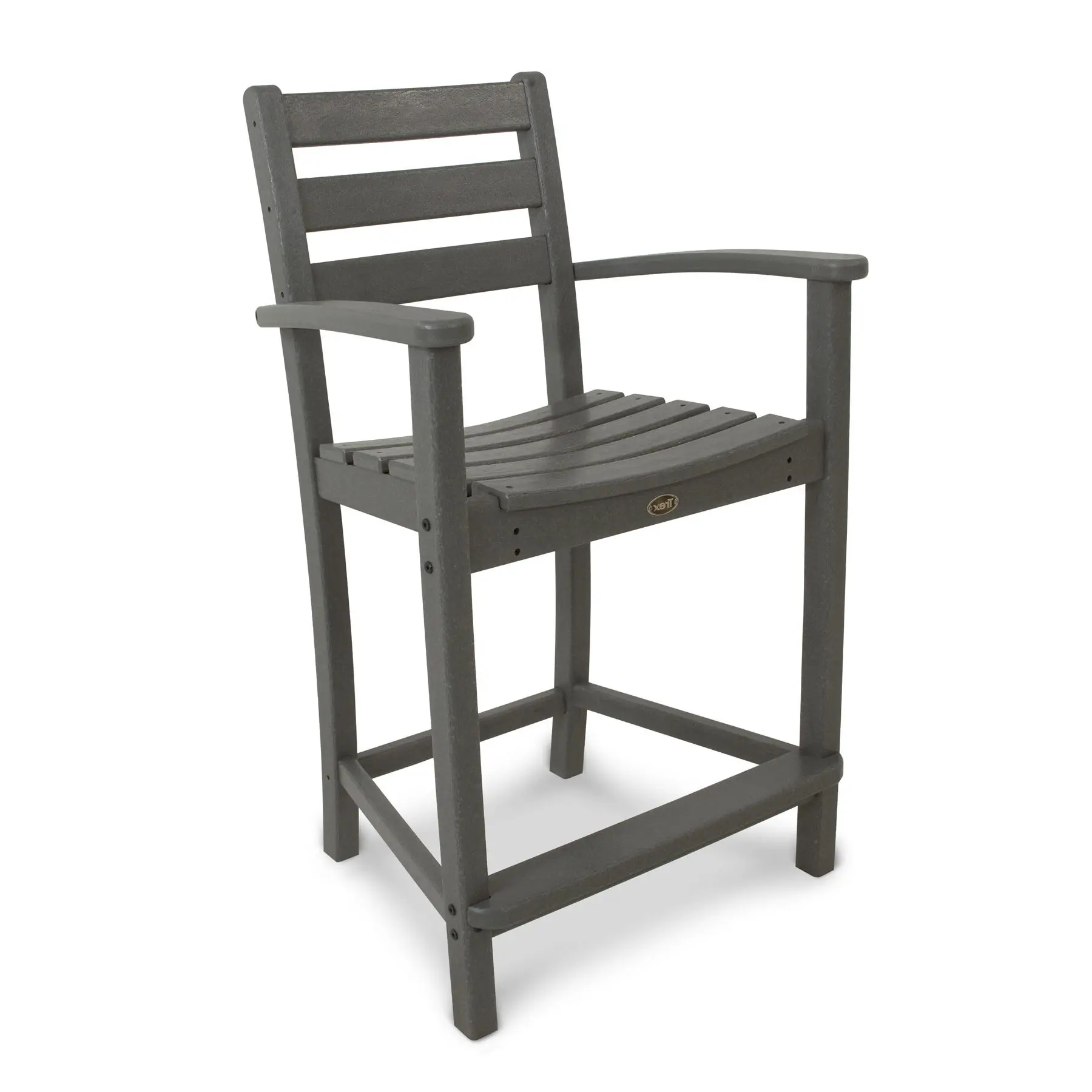 Trex Outdoor Furniture Monterey Bay Counter Arm Chair