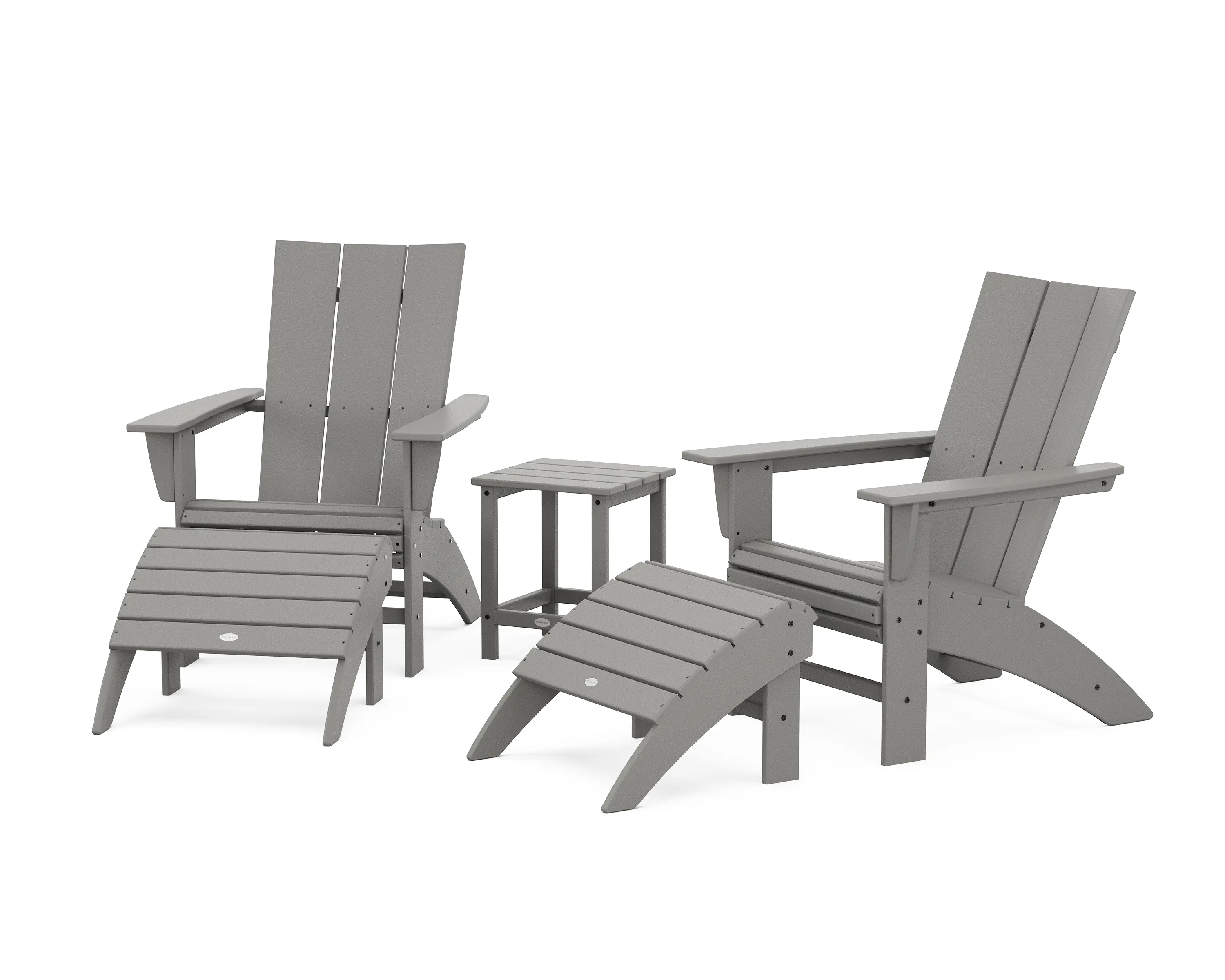POLYWOOD Curveback Adirondack Chair - Thumbnail 2
