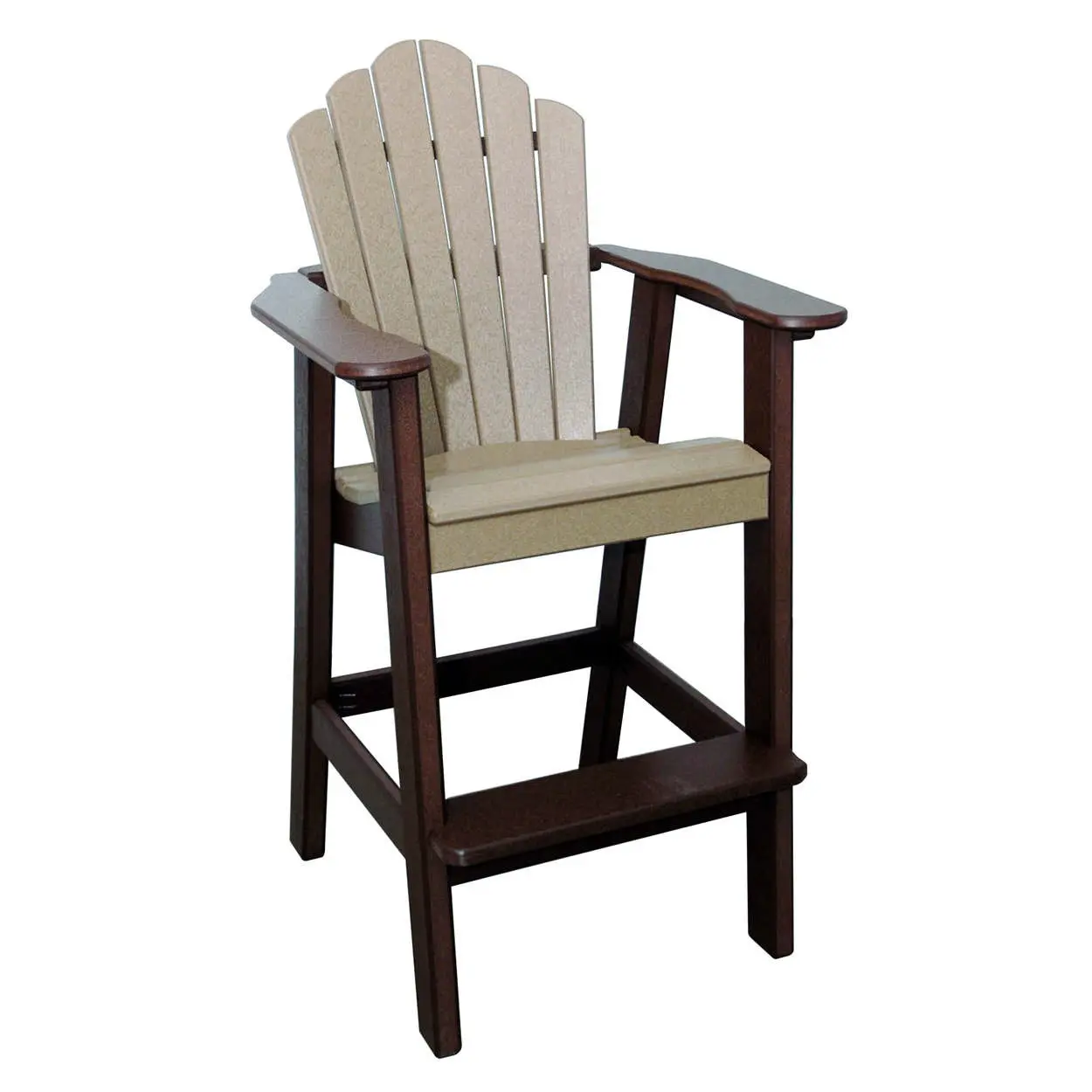 Amish Poly Snuggle-Back Dining Chair - Thumbnail 2
