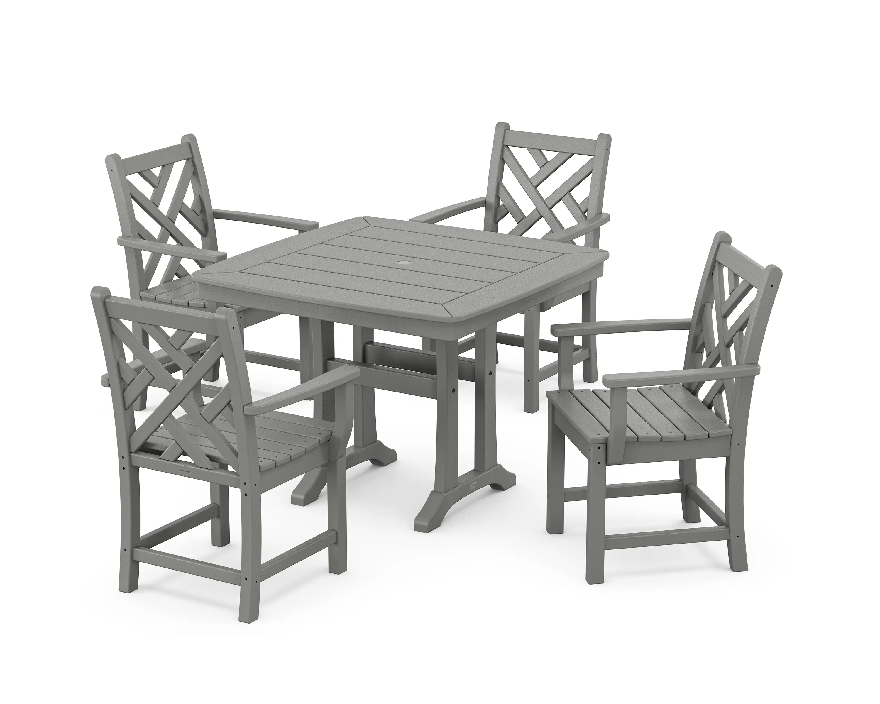 POLYWOOD Chippendale Dining Set - Thumbnail 4