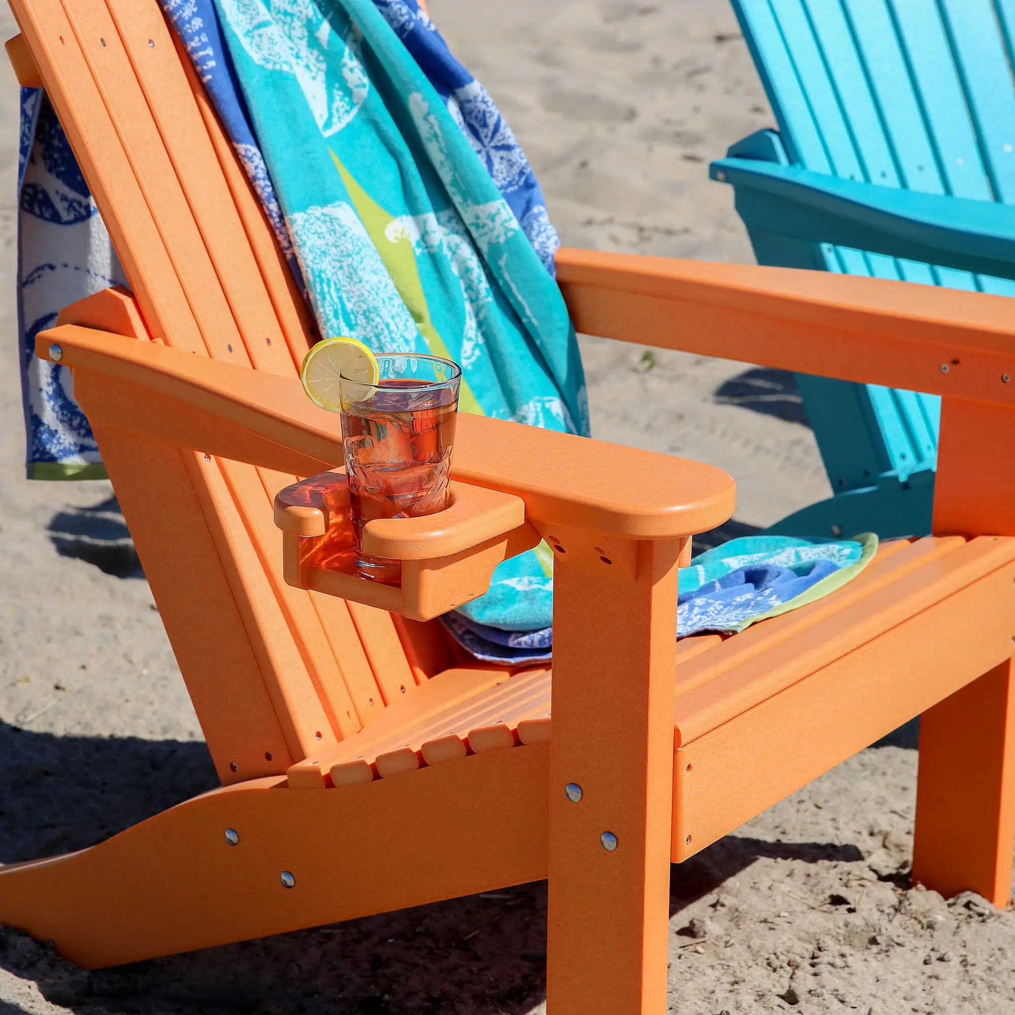 Berlin Gardens Tropical Adirondack Chair - Thumbnail 3