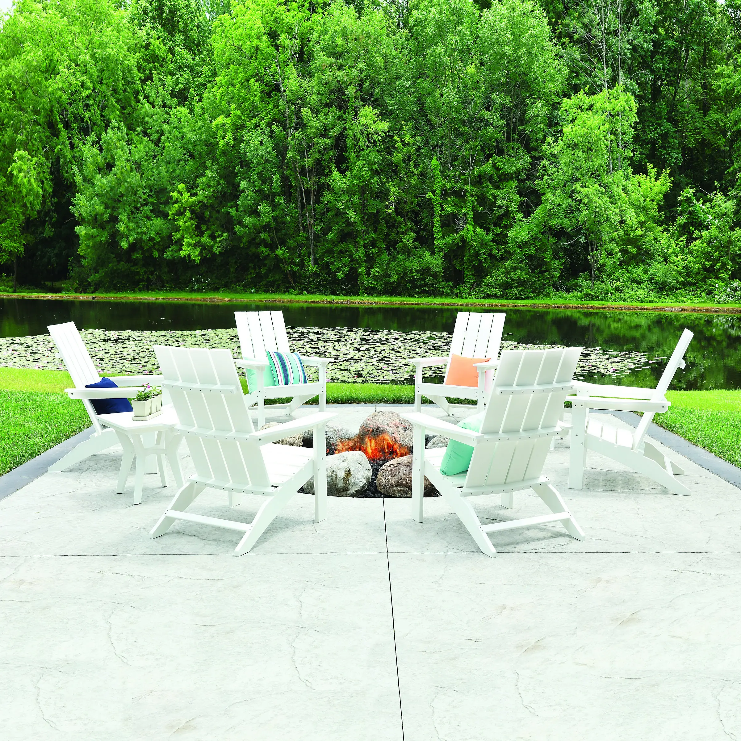 Berlin Gardens Mayhew Adirondack Chair - Thumbnail 2