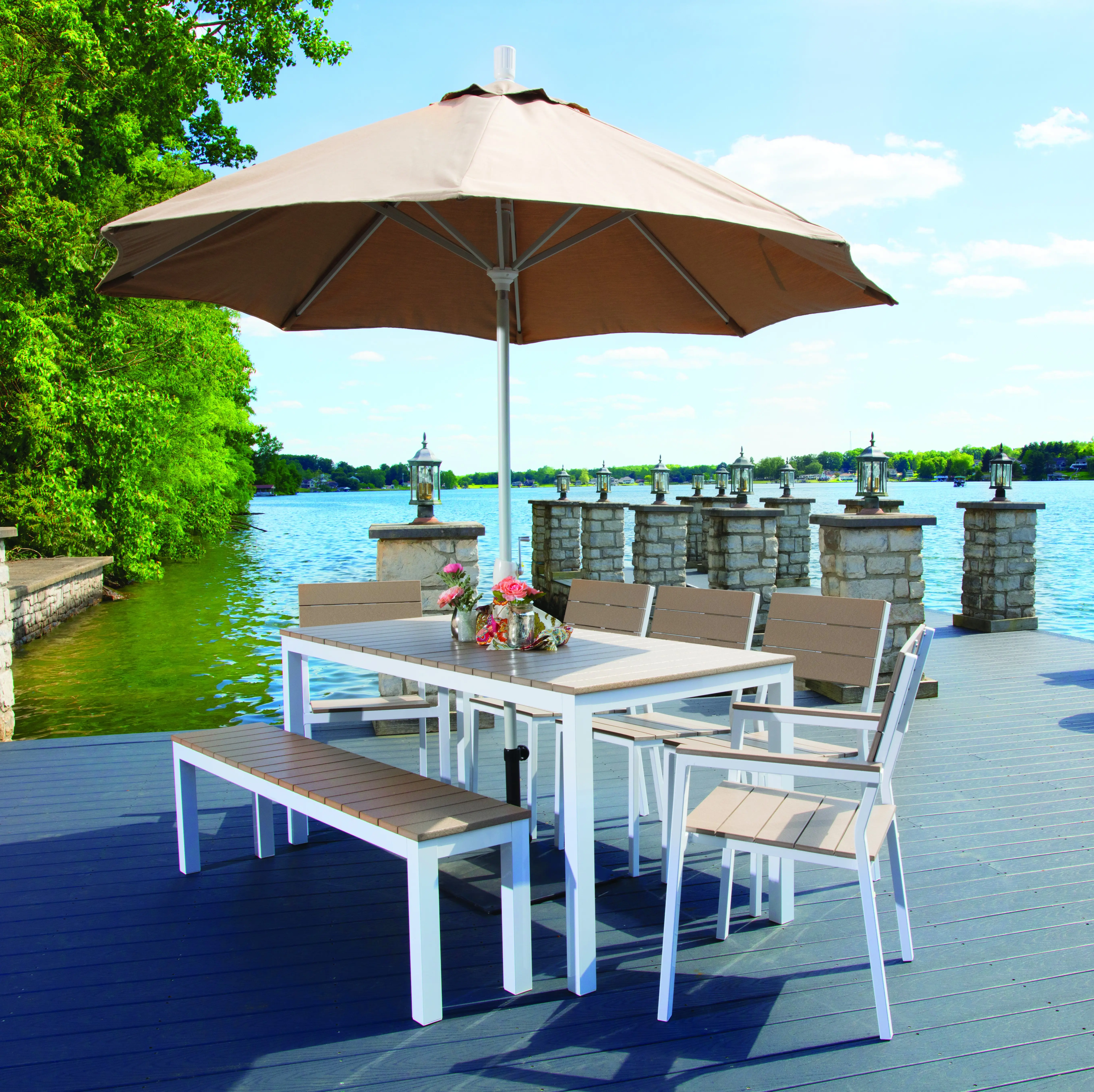 Berlin Gardens PAX Dining Bench - Thumbnail 3