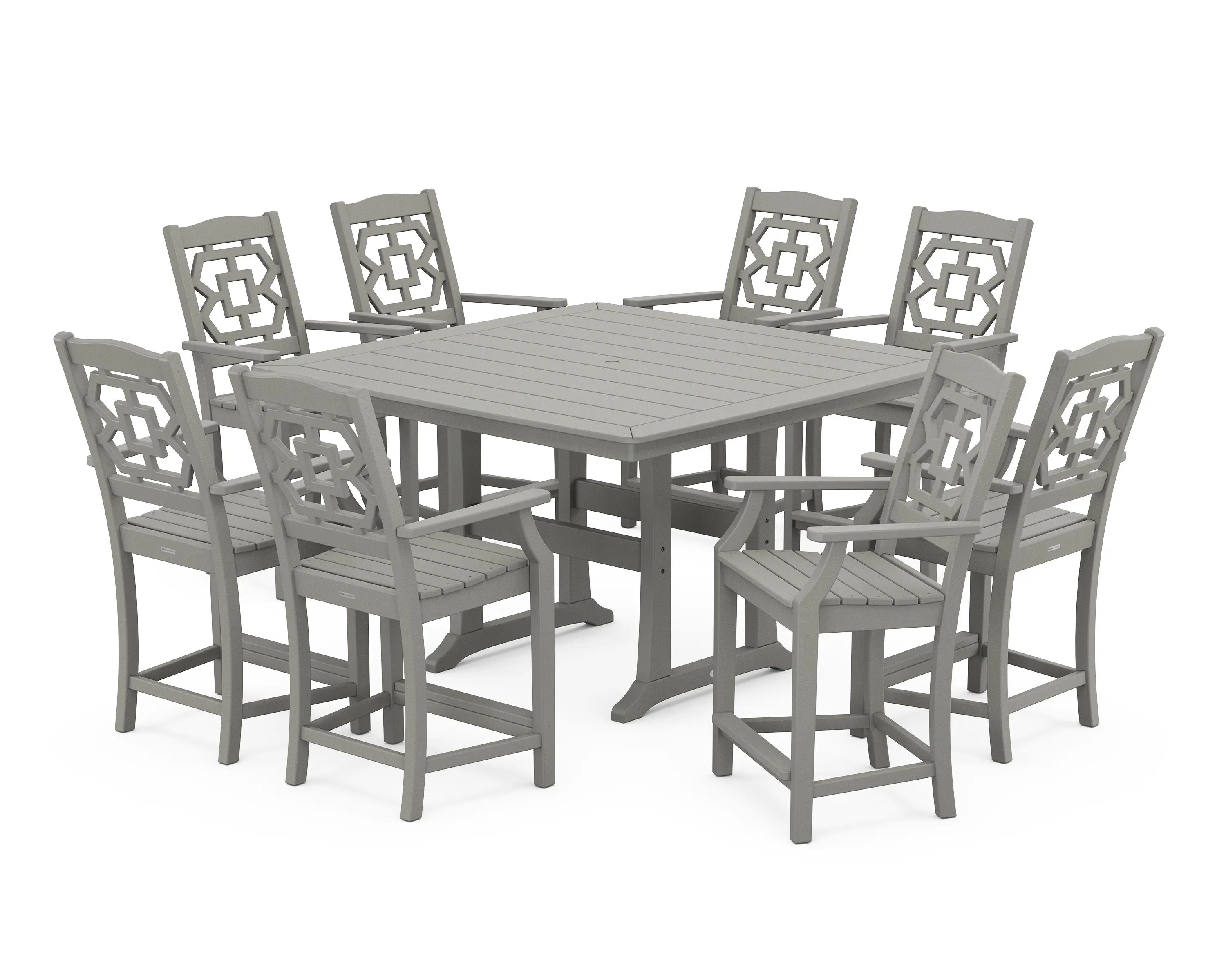 POLYWOOD Chinoiserie Counter Set - Thumbnail 2