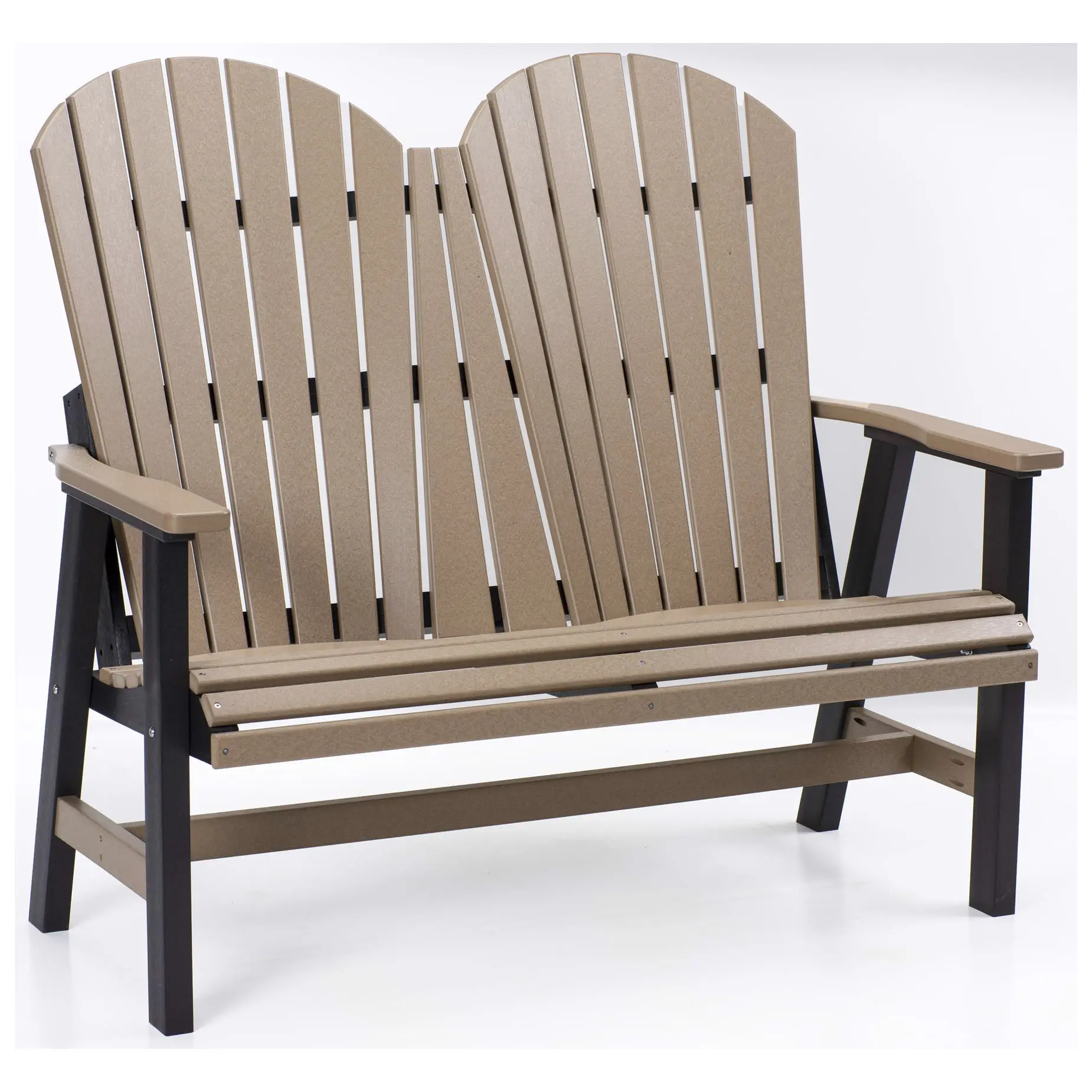 Berlin Gardens Comfo-Back Loveseat Bench - Thumbnail 4