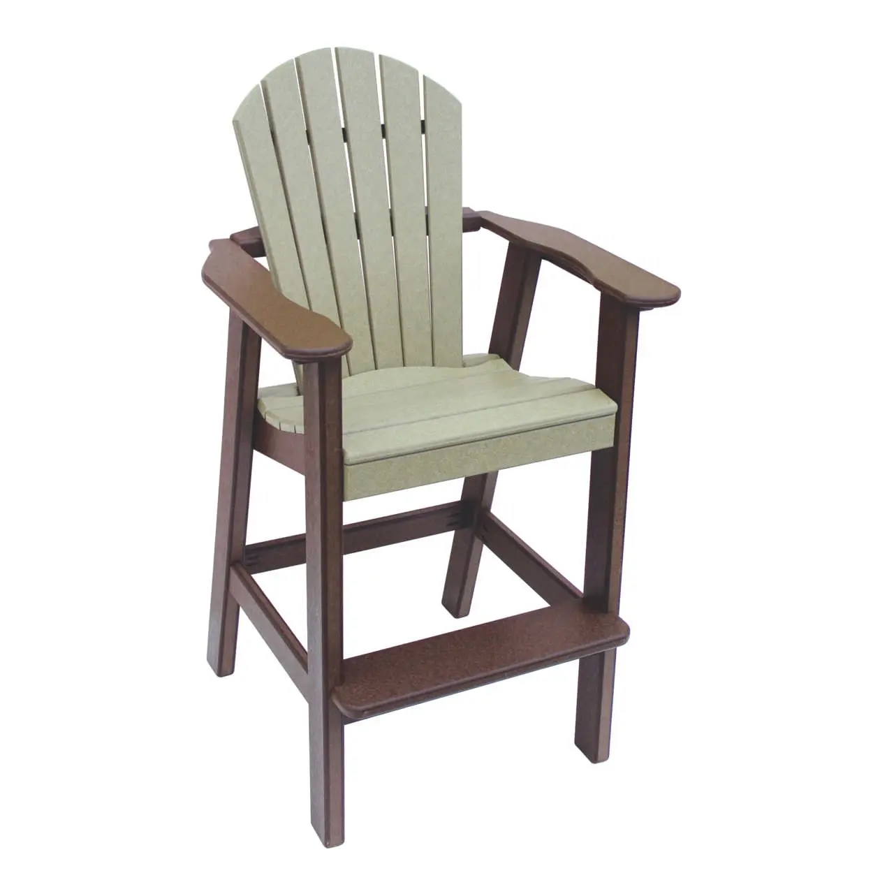 Amish Poly Comfy-Back Dining Chair - Thumbnail 2
