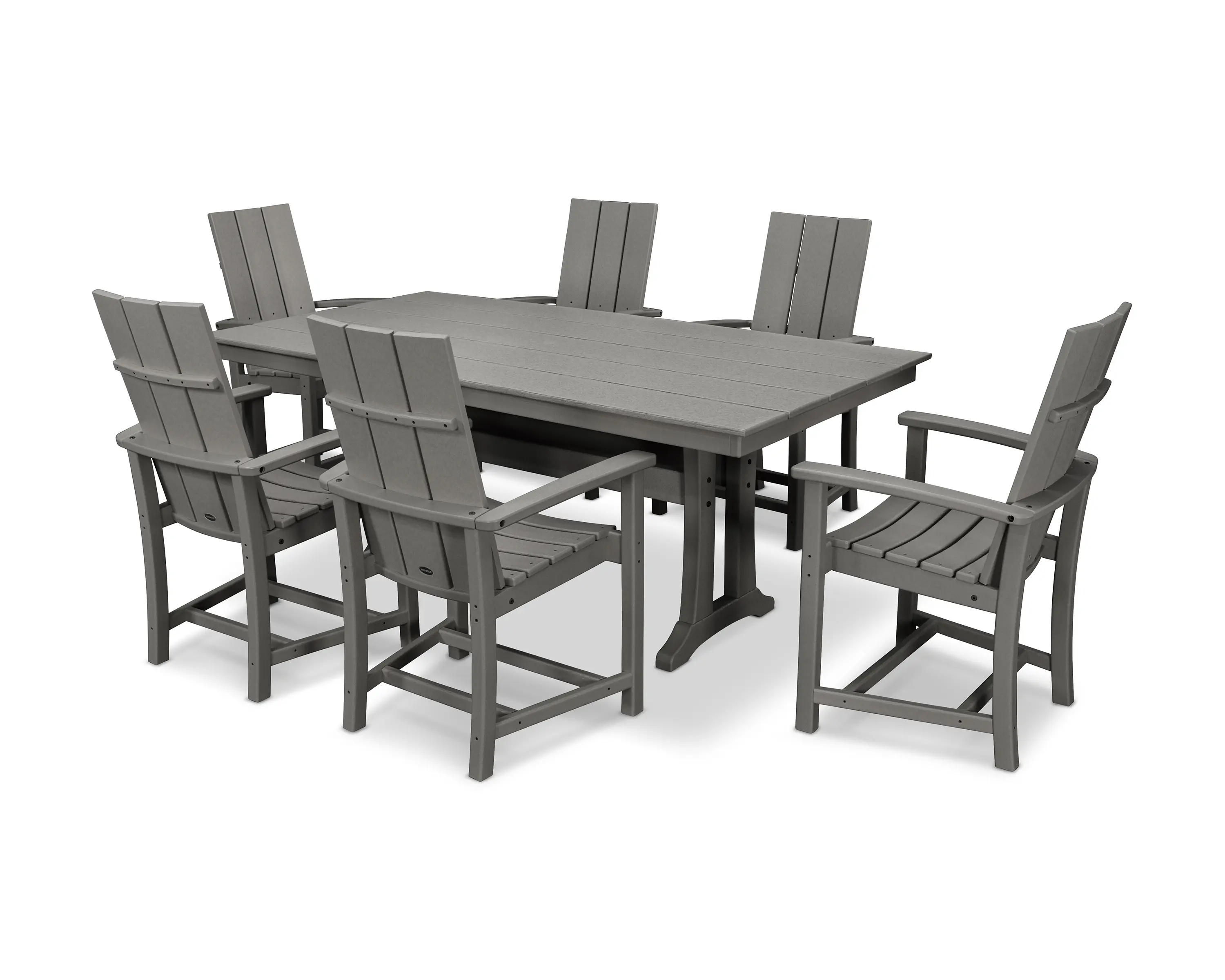 POLYWOOD Curveback Adirondack Swivel Chair