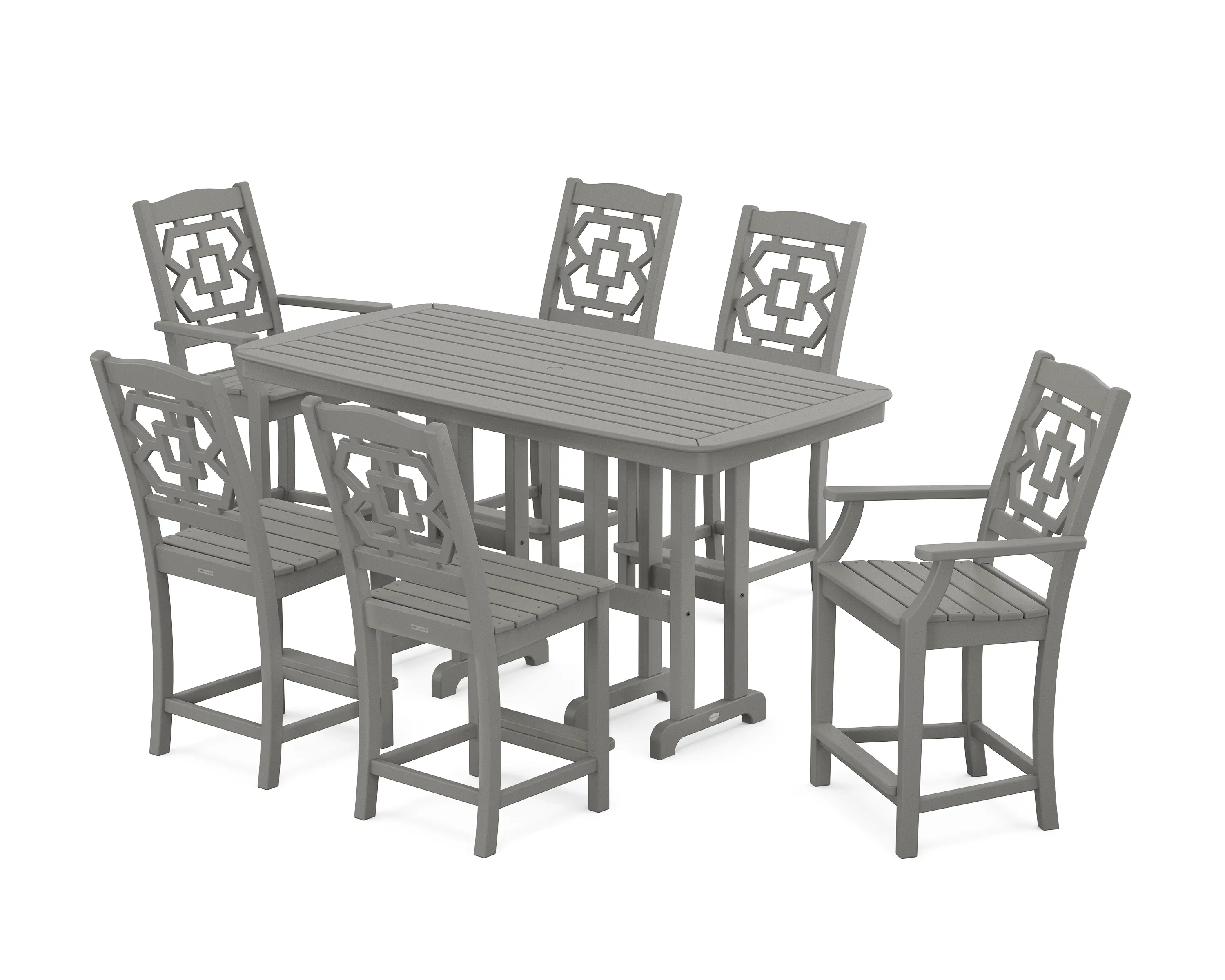 POLYWOOD Chinoiserie Counter Set - Thumbnail 2