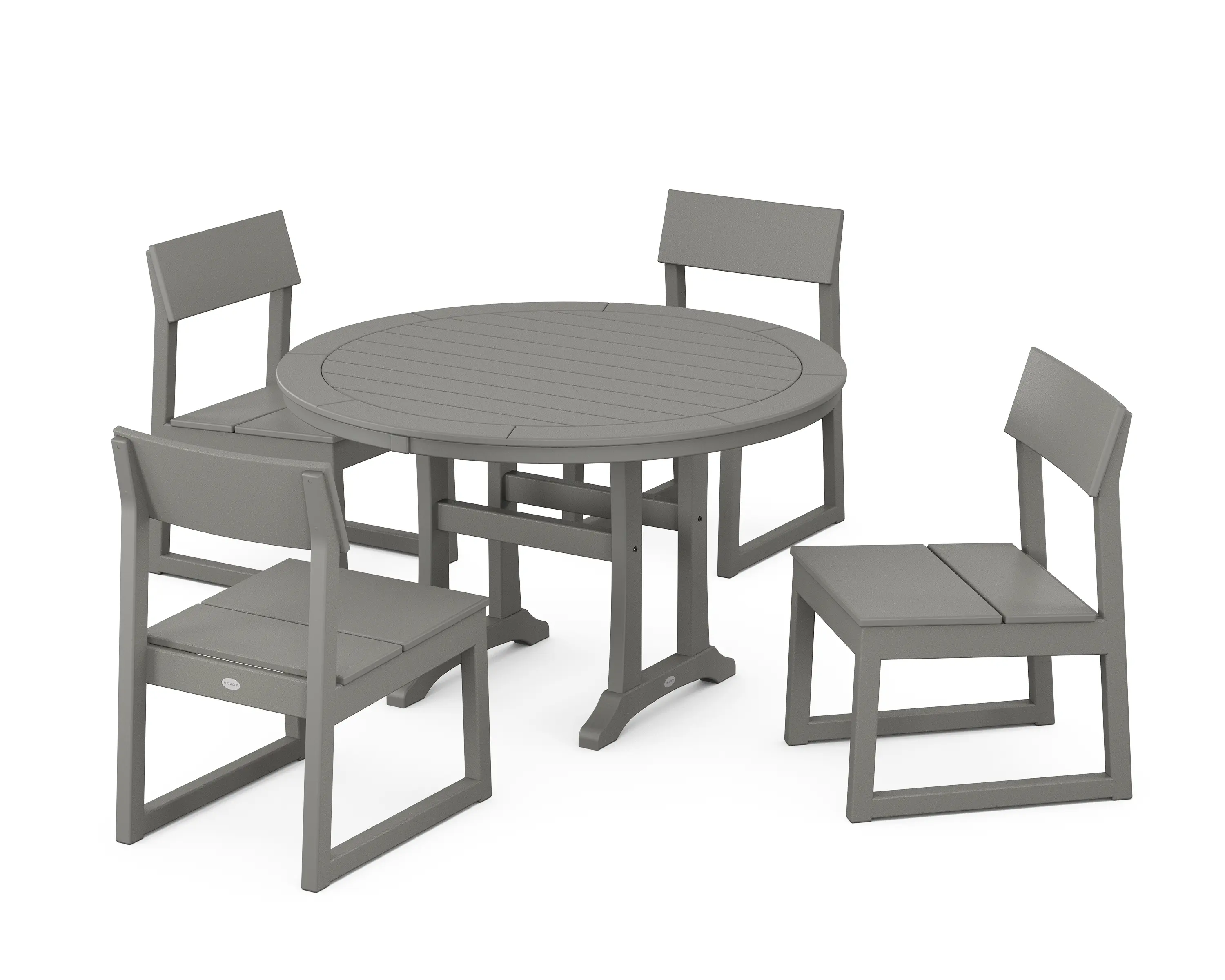 POLYWOOD EDGE Side Chair Dining Set