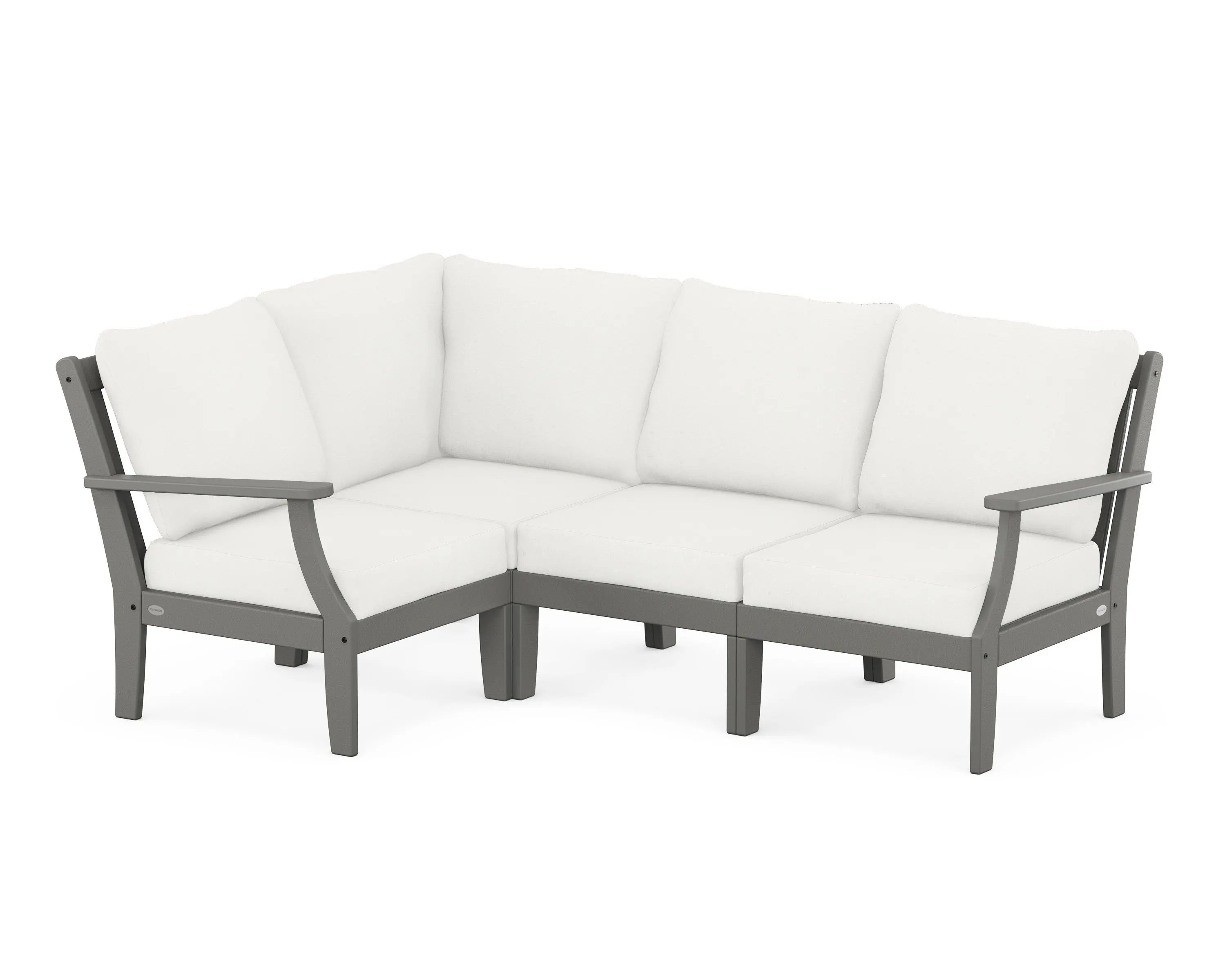 POLYWOOD Braxton Modular Deep Seating Set