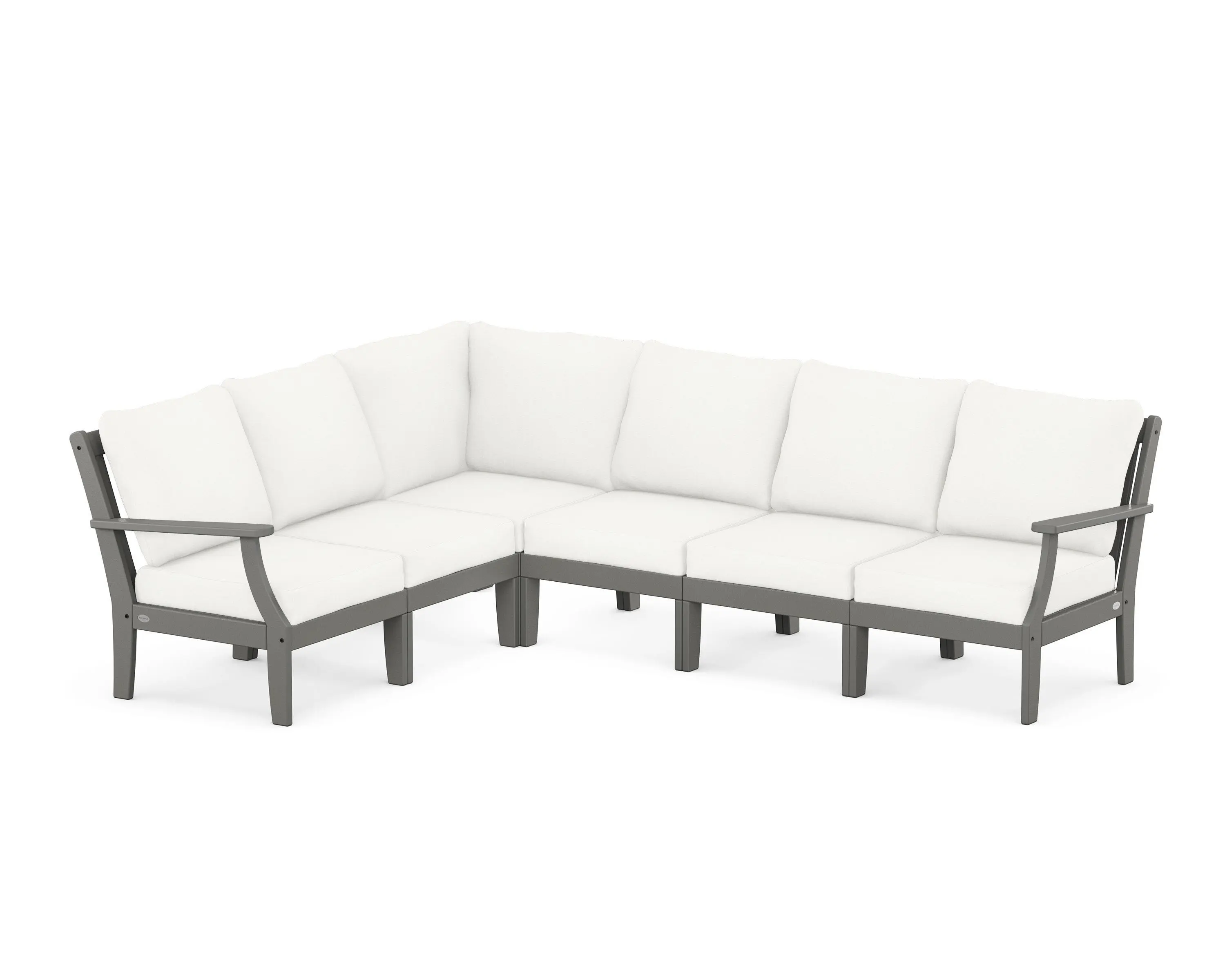 POLYWOOD Braxton Modular Deep Seating Set - Thumbnail 5