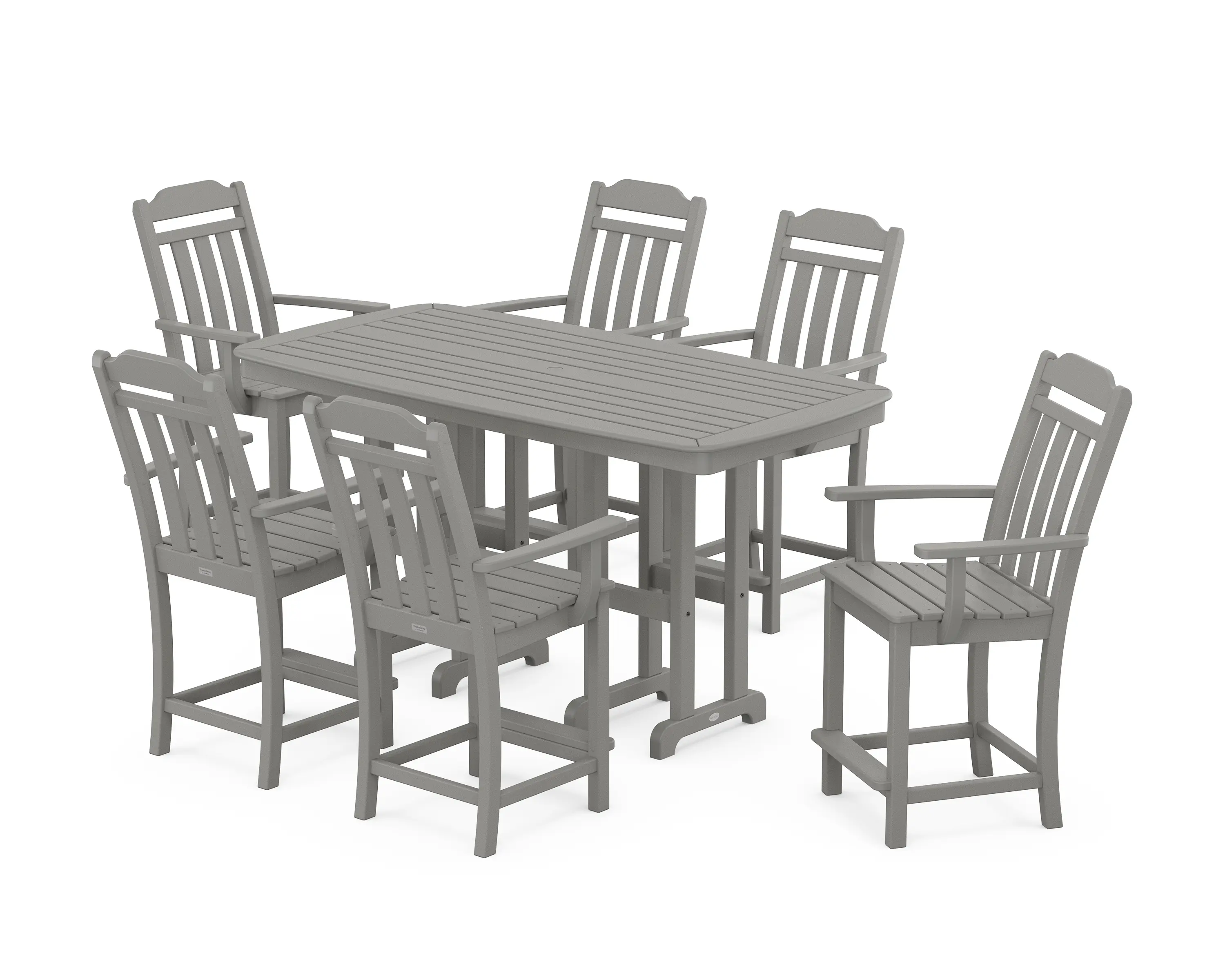 POLYWOOD Cottage Arm Chair Counter Set - Thumbnail 5