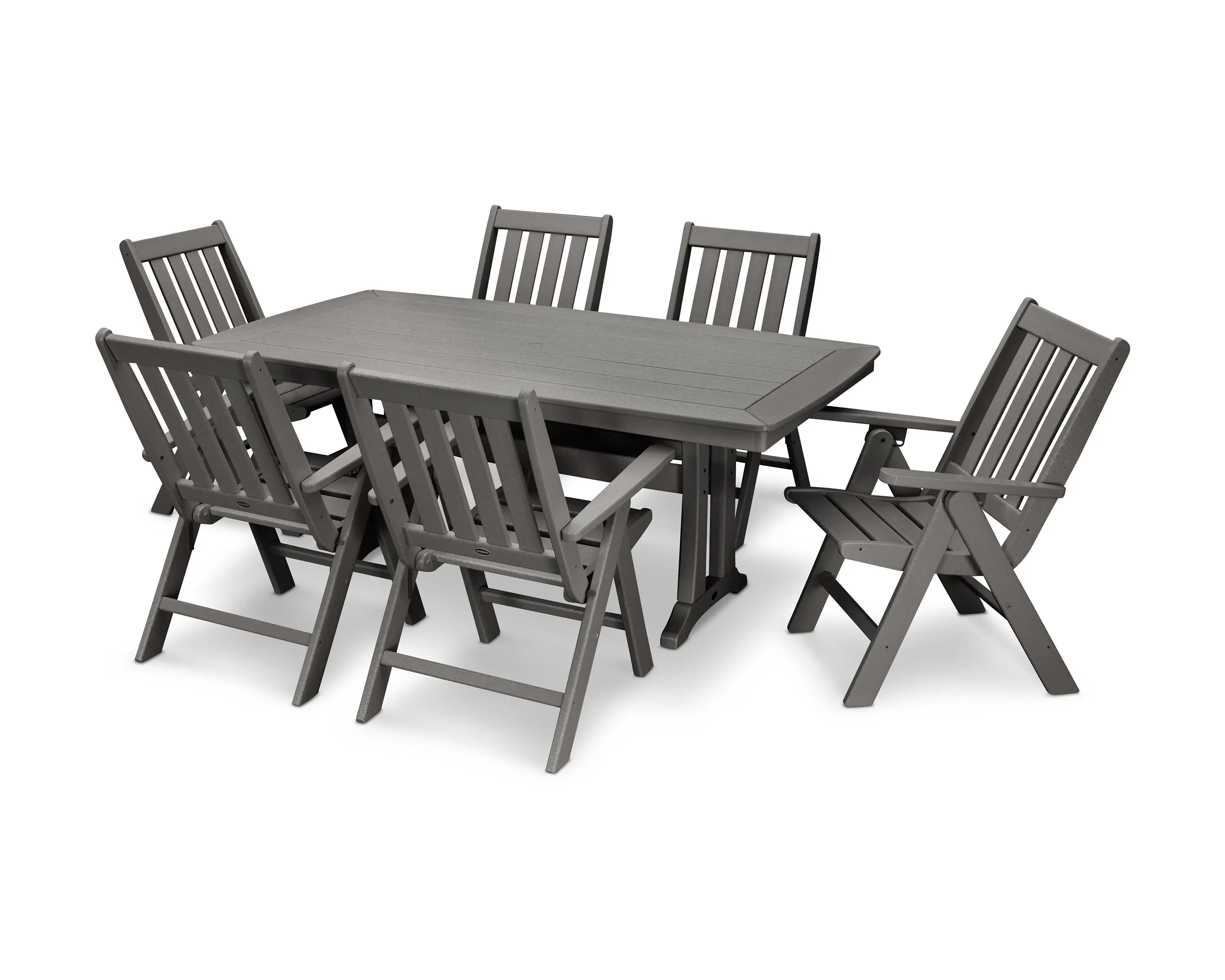 POLYWOOD Vineyard Dining Set - Thumbnail 2