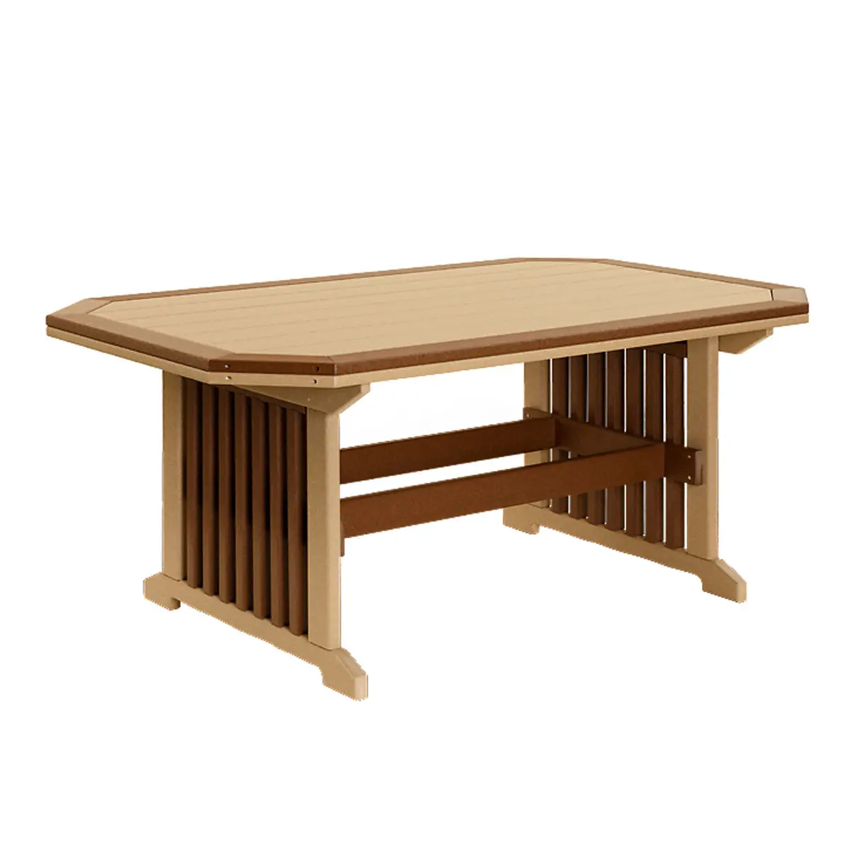 Finch Amish Poly Mission Coffee Table - Thumbnail 2