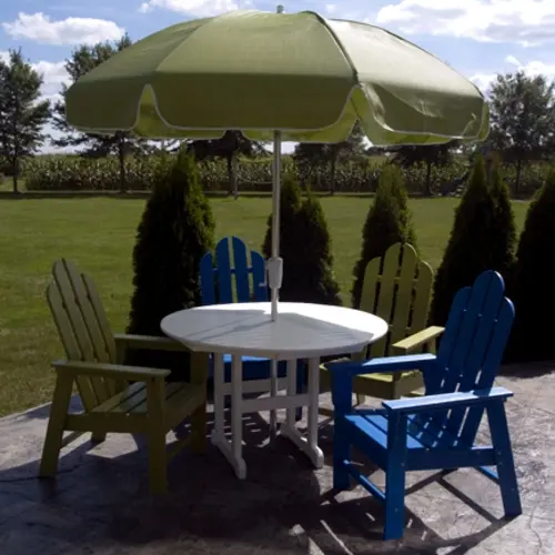 POLYWOOD Adirondack Dining Set - Thumbnail 2