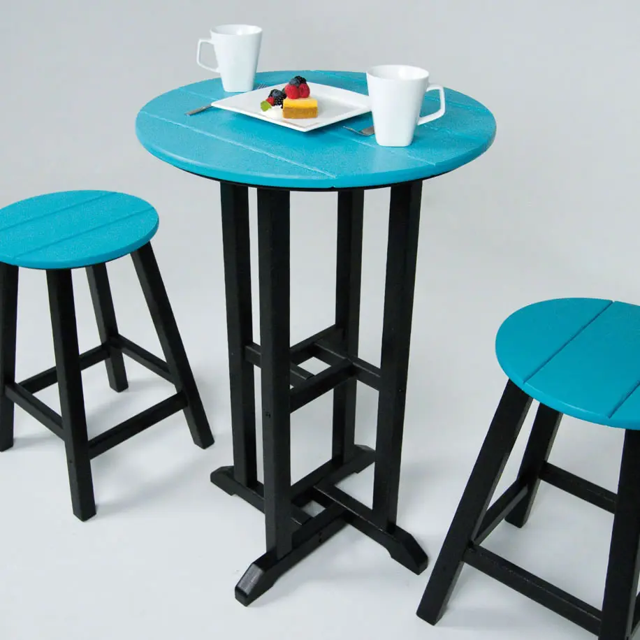 Upgrade Your Outdoor Space with POLYWOOD Contempo 24 Inch Counter Table ...