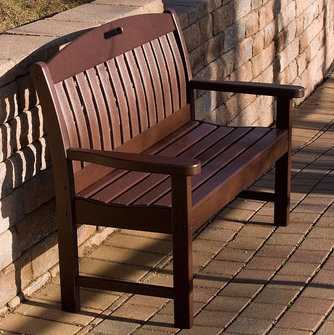 Outdoor POLYWOOD® Benches - Outdoor Wooden Benches - Cheap Patio Bench