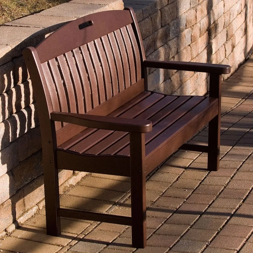 Poly Bench Outdoor POLYWOOD® Benches - Outdoor Wooden Benches - Cheap Patio Bench