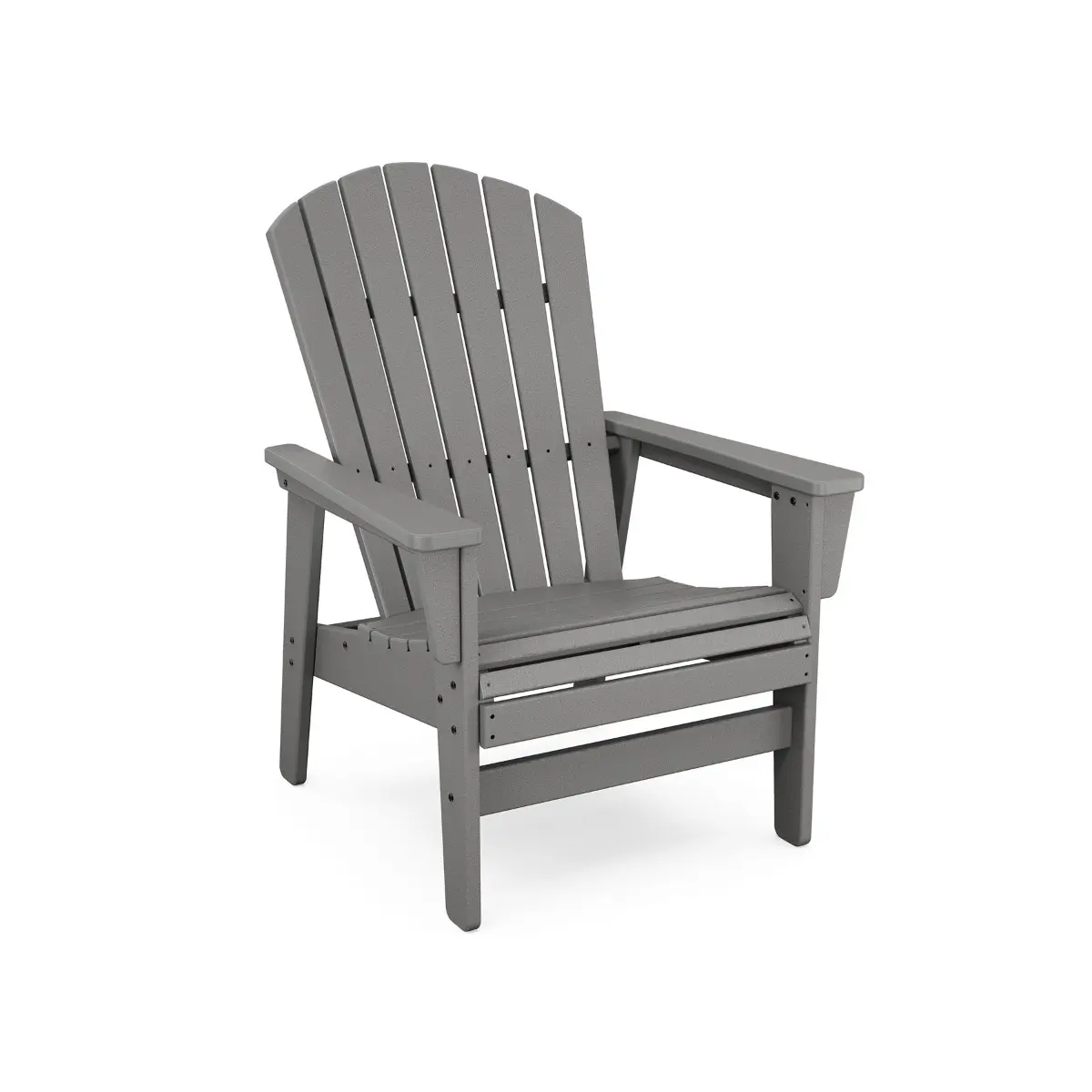 POLYWOOD Nautical Grand Adirondack Chair