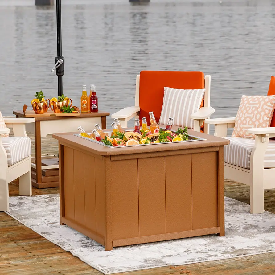 Finch Amish Poly SeaAira Fire Pit
