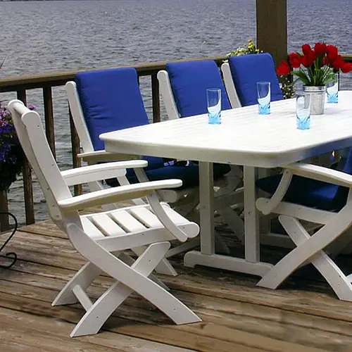 POLYWOOD Signature Folding Dining Chair - Thumbnail 4