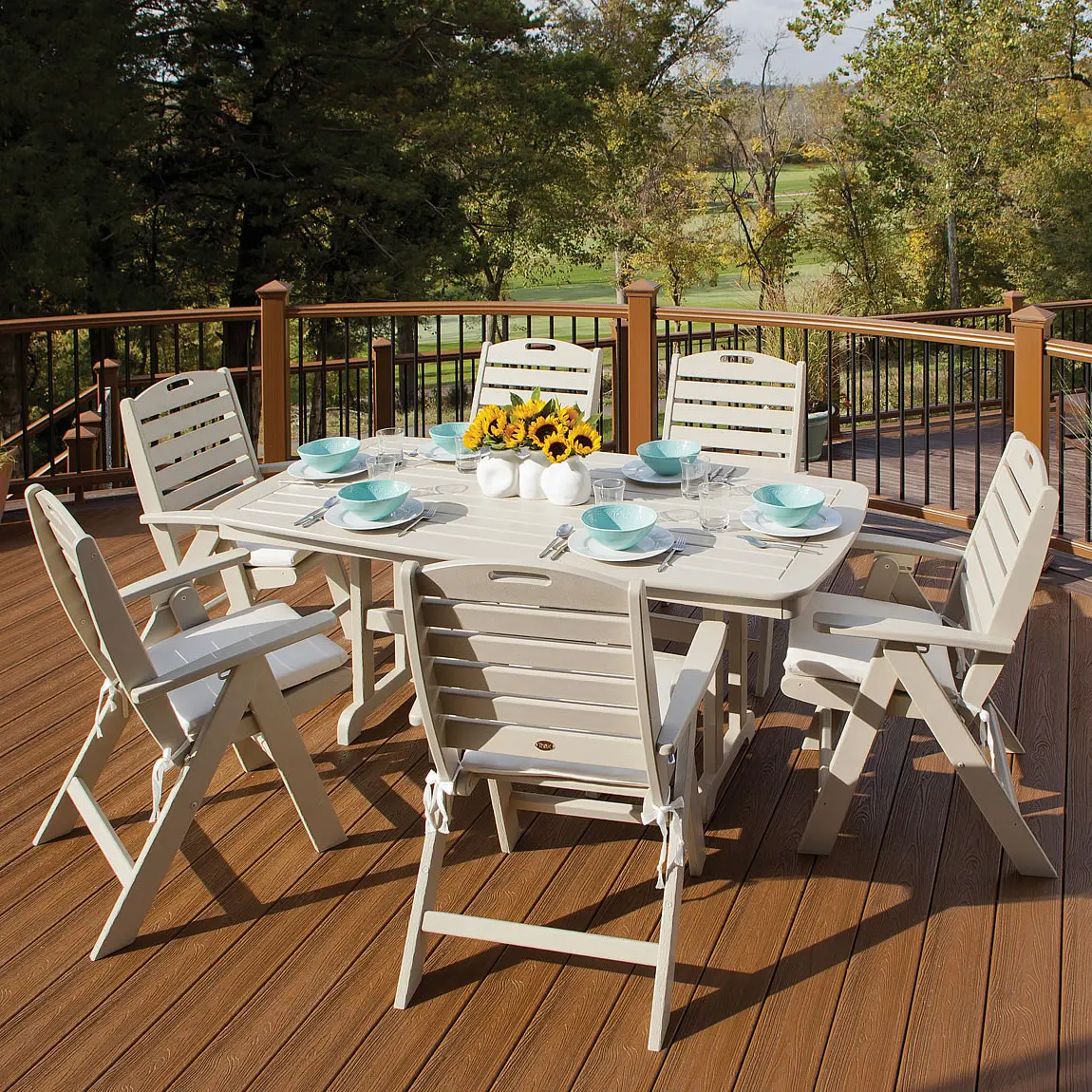 Trex Outdoor Furniture Yacht Club Dining Set