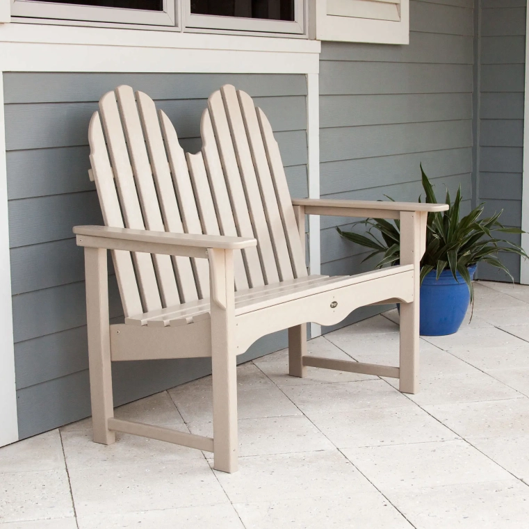 Shop the Trex® Outdoor Furniture™ Cape Cod Adirondack 48in Bench Shop the Trex® Outdoor Furniture™ Cape Cod Adirondack 48in Bench