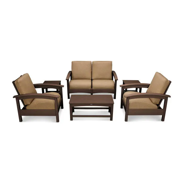 Transform Your Outdoor Space with Trex® Rockport Club Deep Seating Set